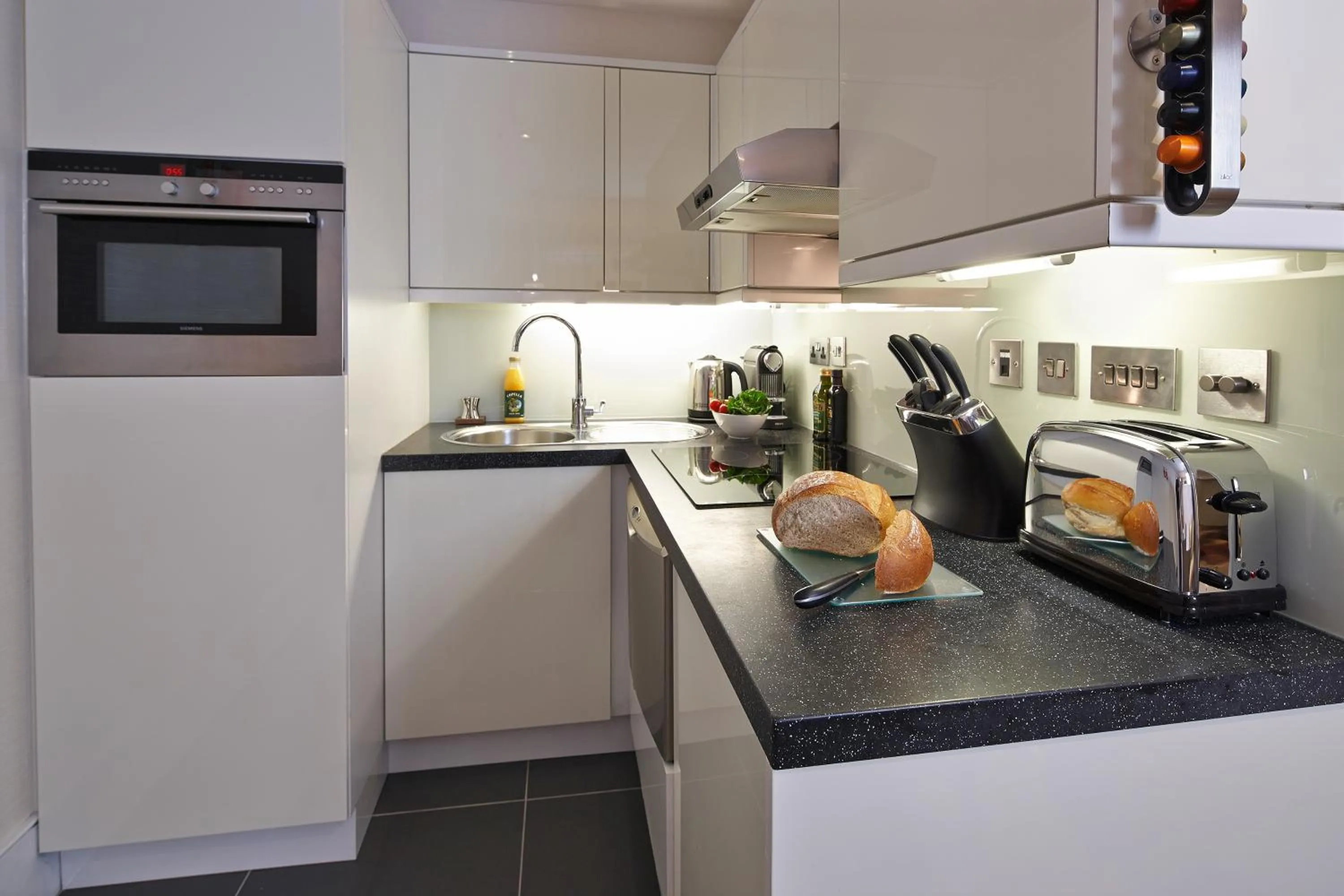 Kitchen or kitchenette in Cheval Knightsbridge