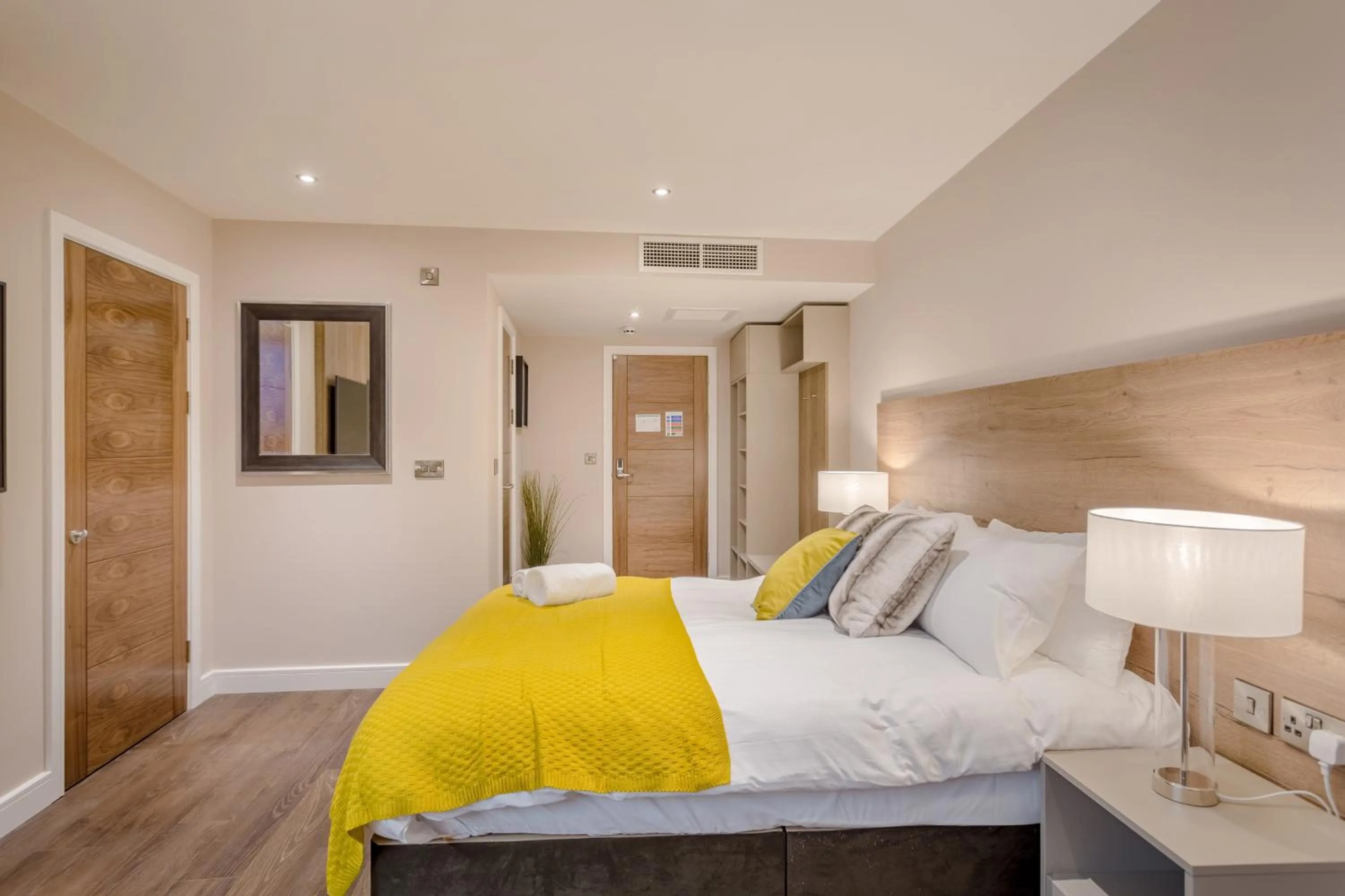 Bed in Dwell City Living