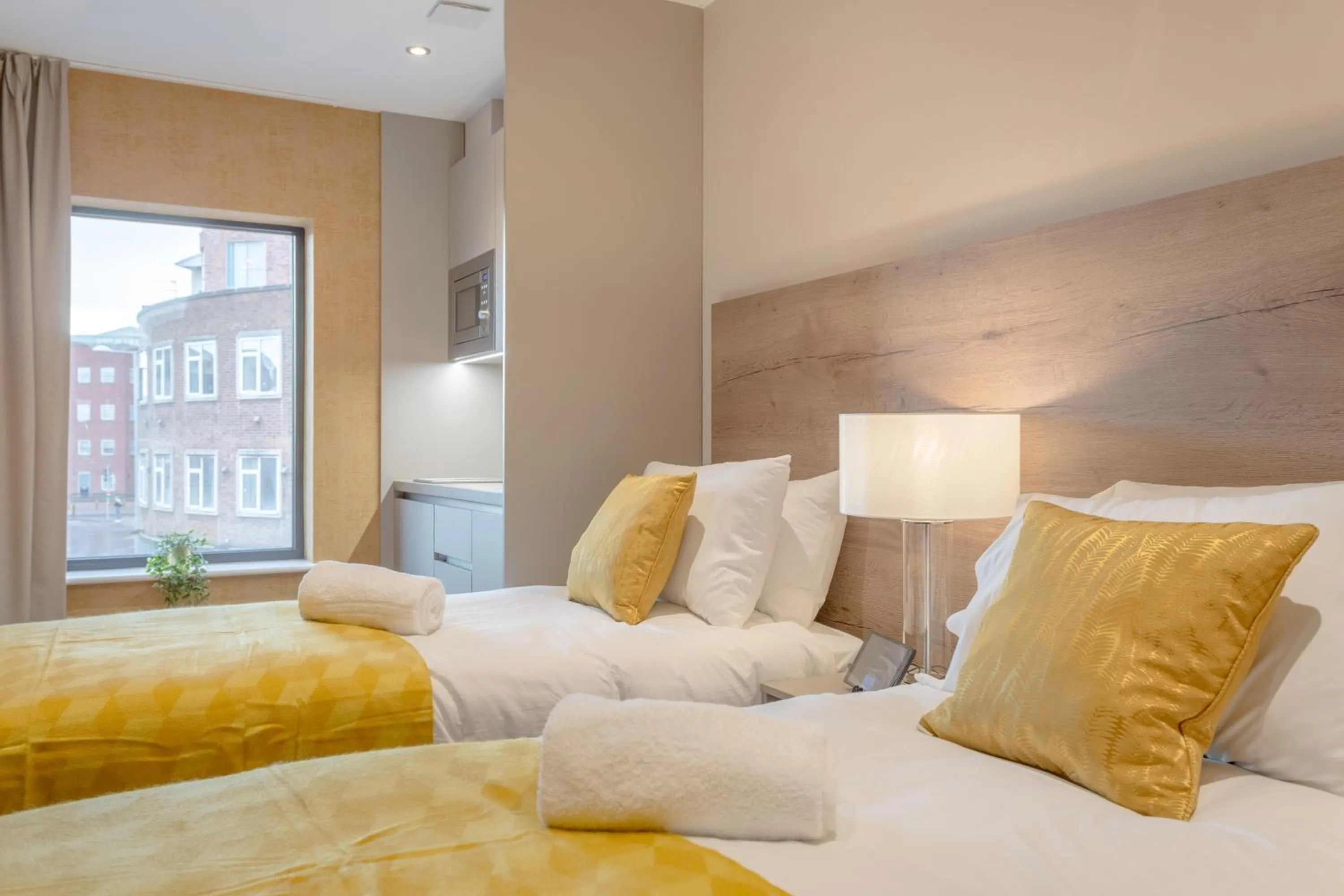 Bed in Dwell City Living