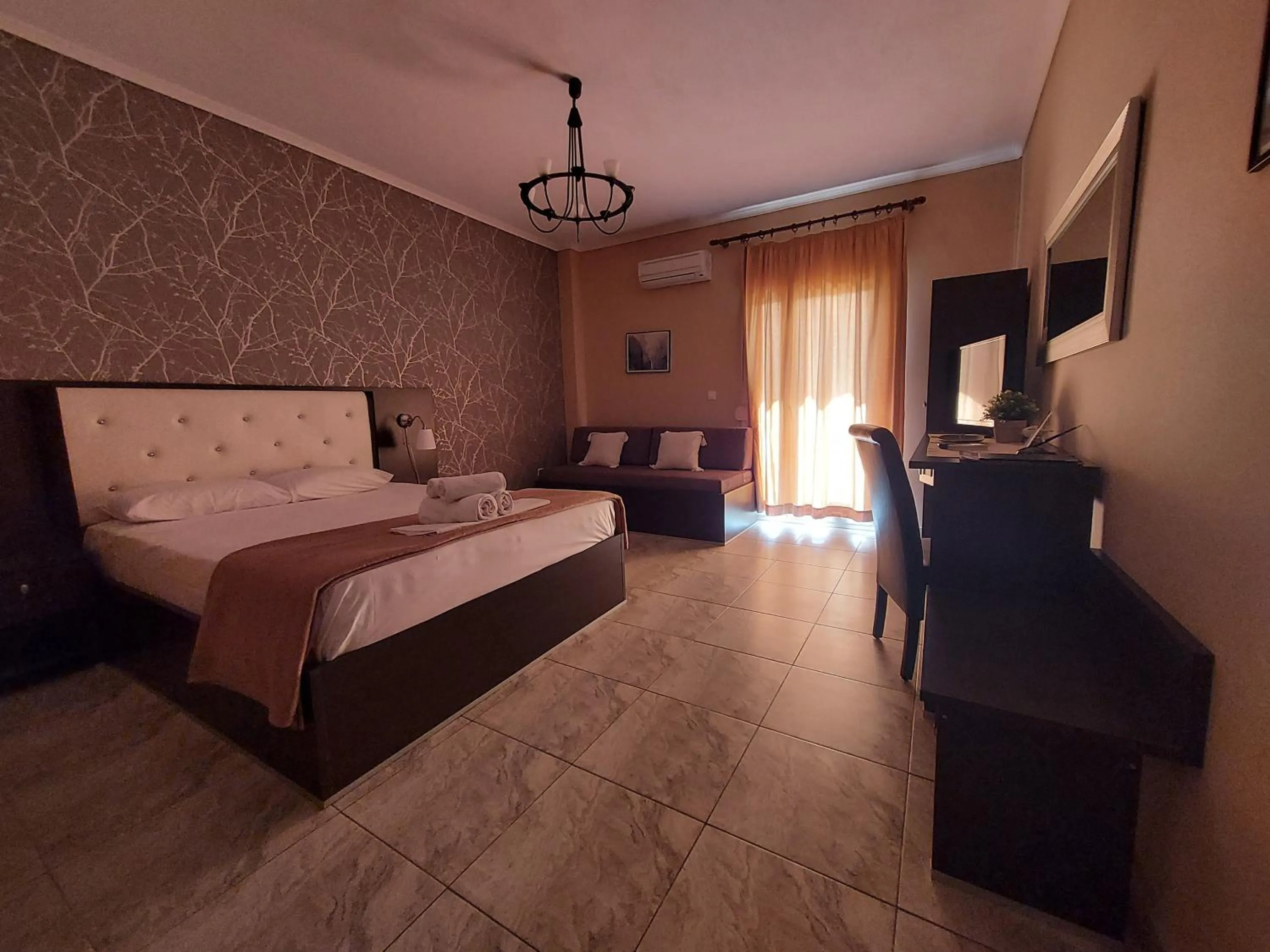 TV and multimedia, Bed in Hotel Epavli