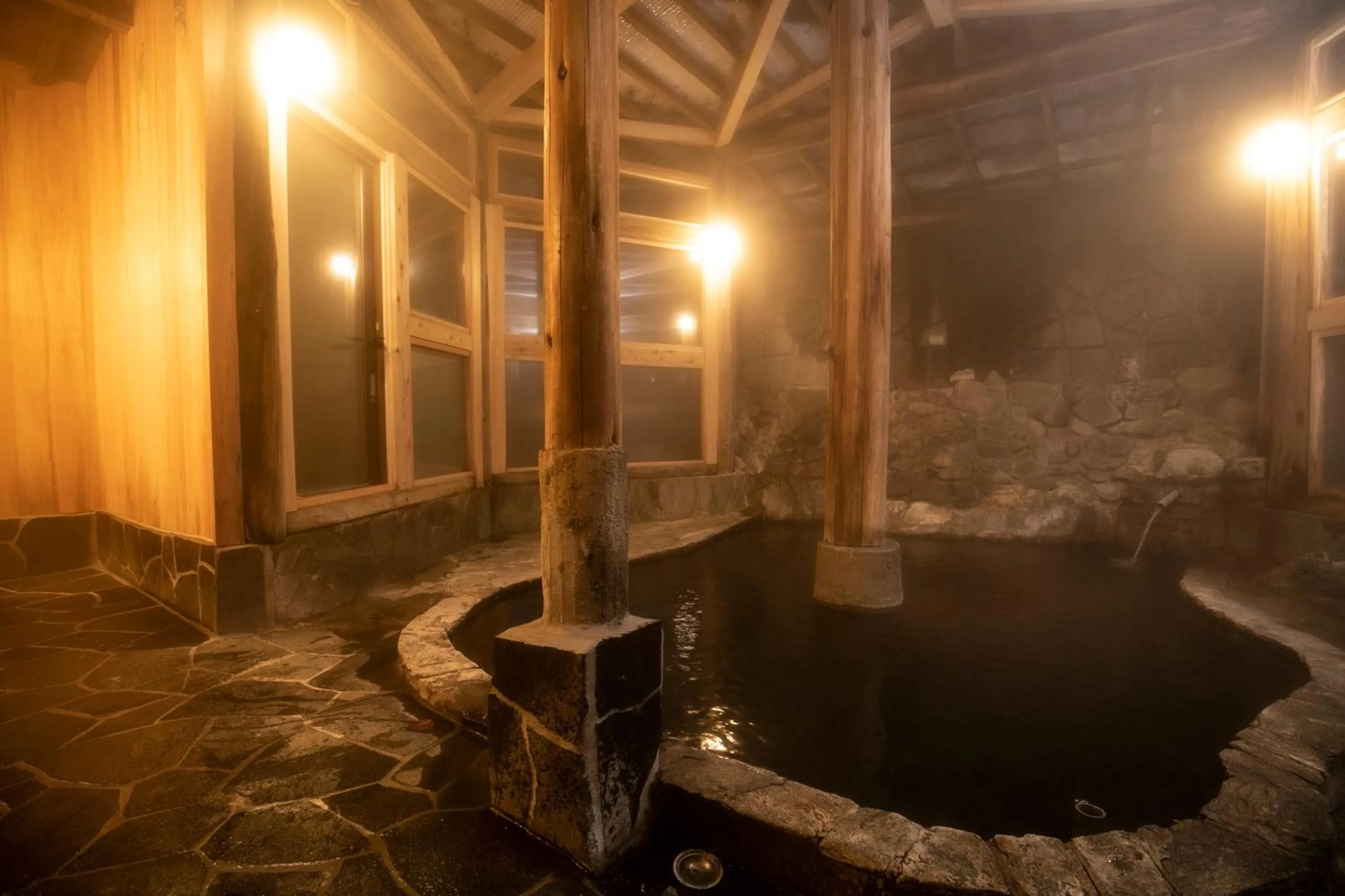 Hot Spring Bath in Hacho no Yu