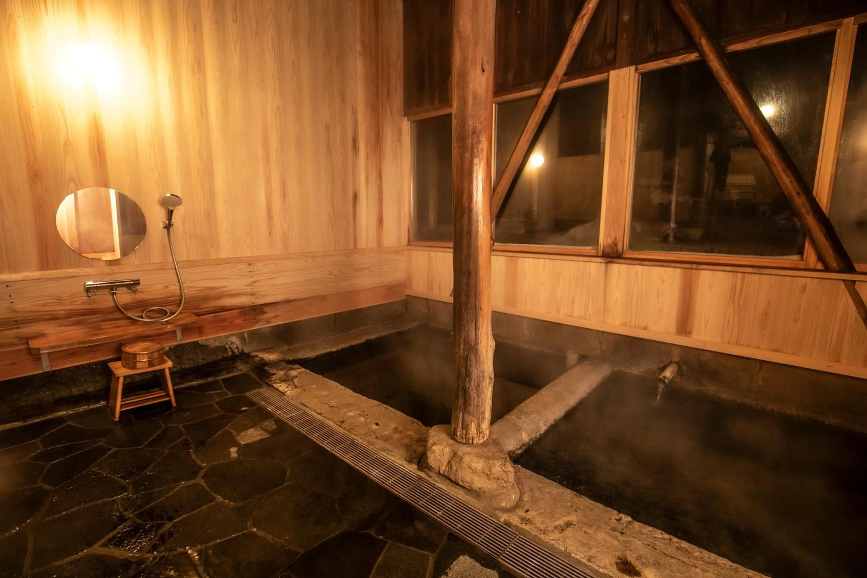 Hot Spring Bath in Hacho no Yu