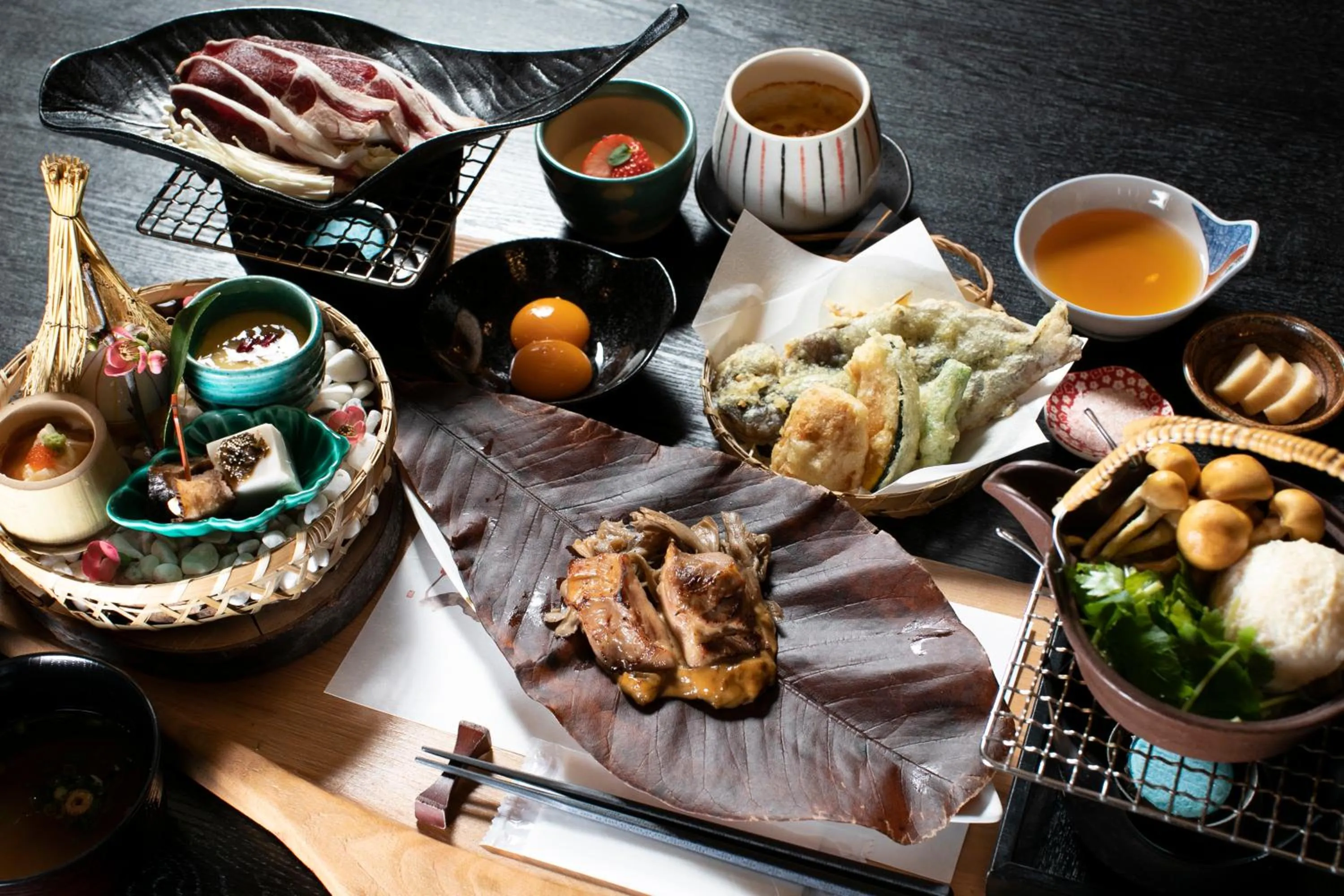 Food close-up in Hacho no Yu