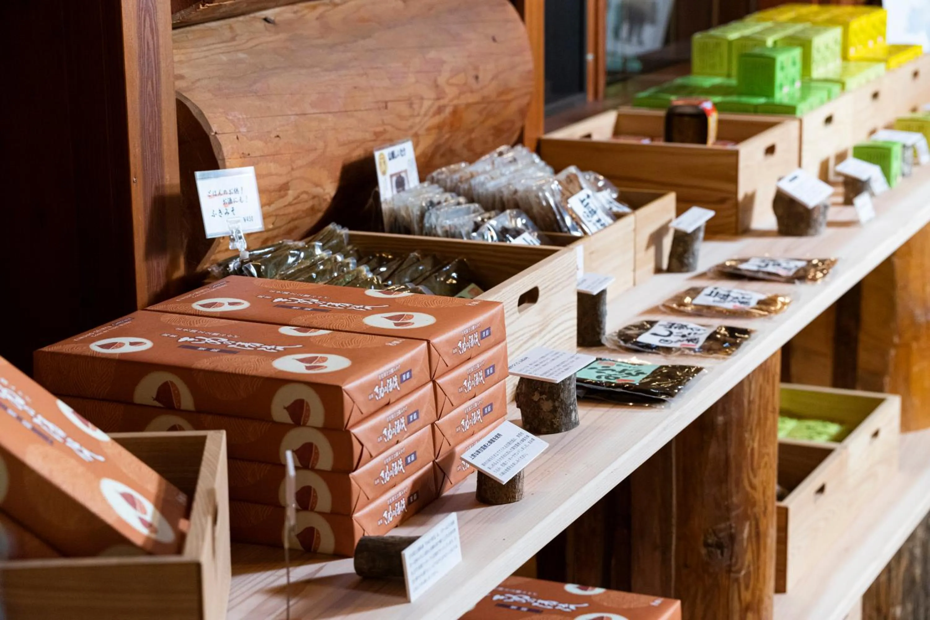 Shopping Area in Hacho no Yu