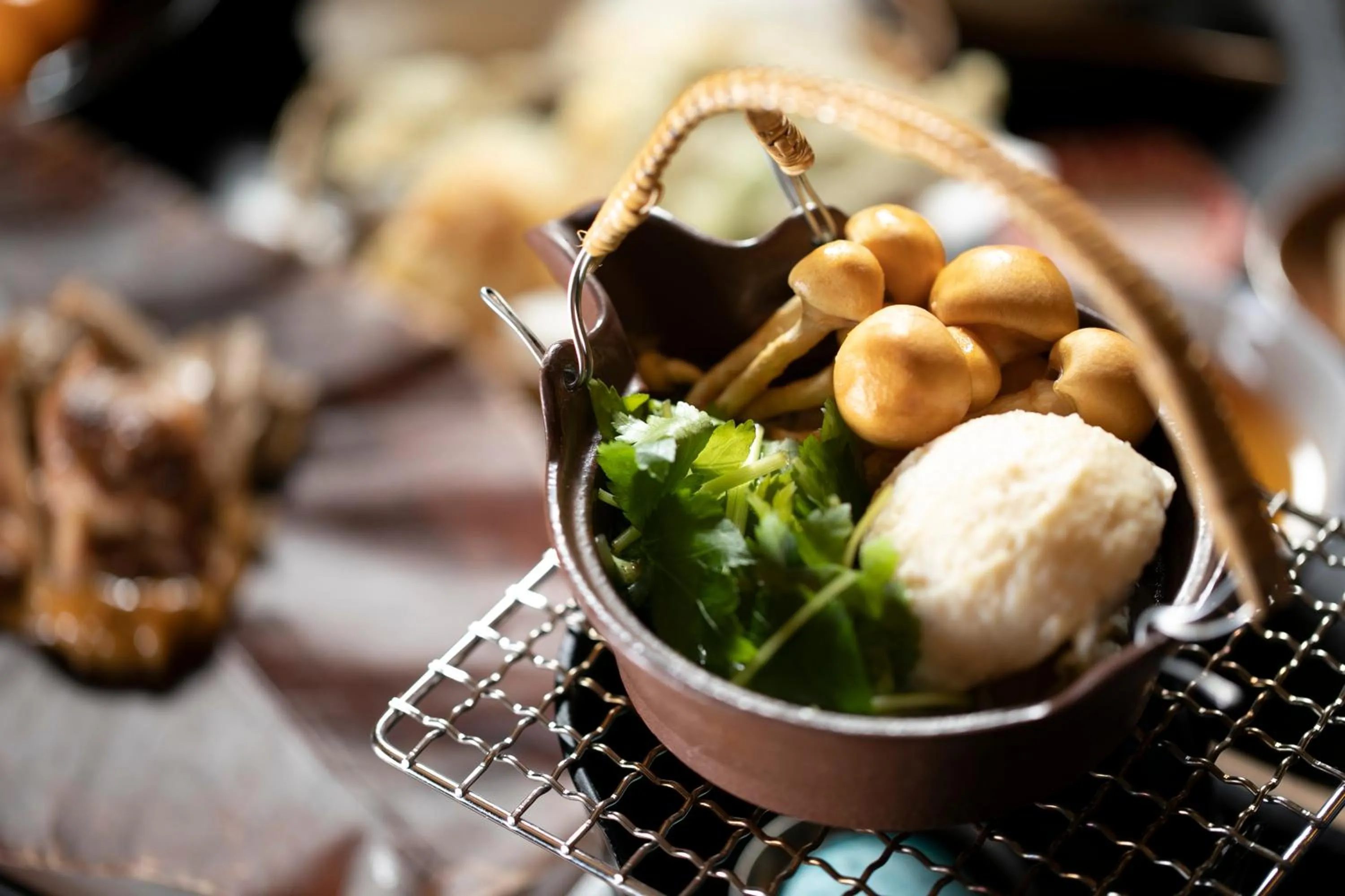 Food close-up in Hacho no Yu