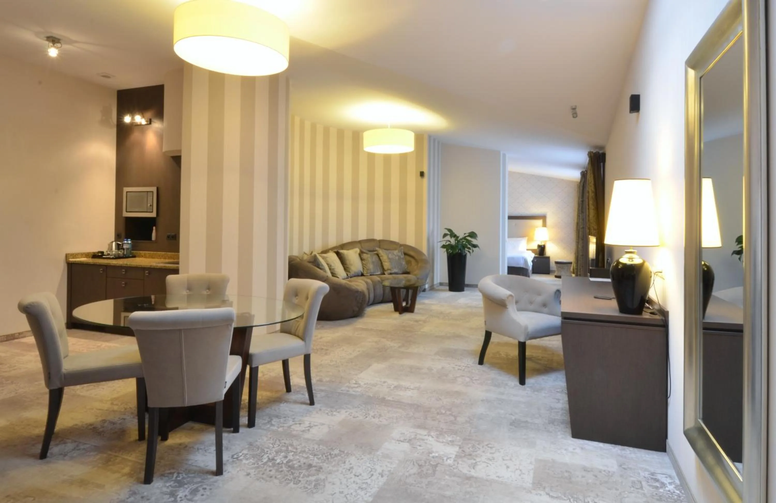 Living room in Metropolitan Boutique Hotel