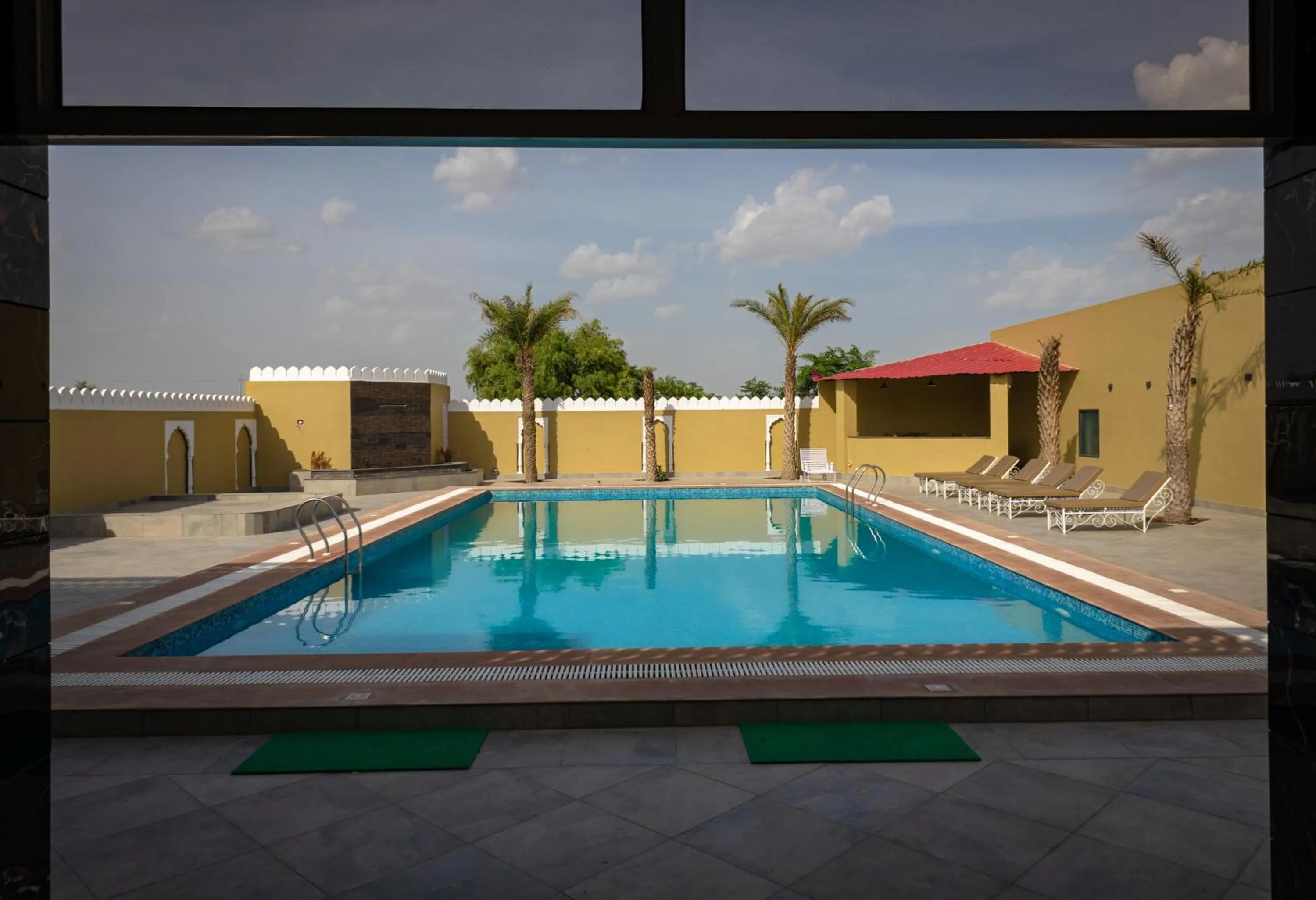 Pool view in Riddhi Siddhi Resorts