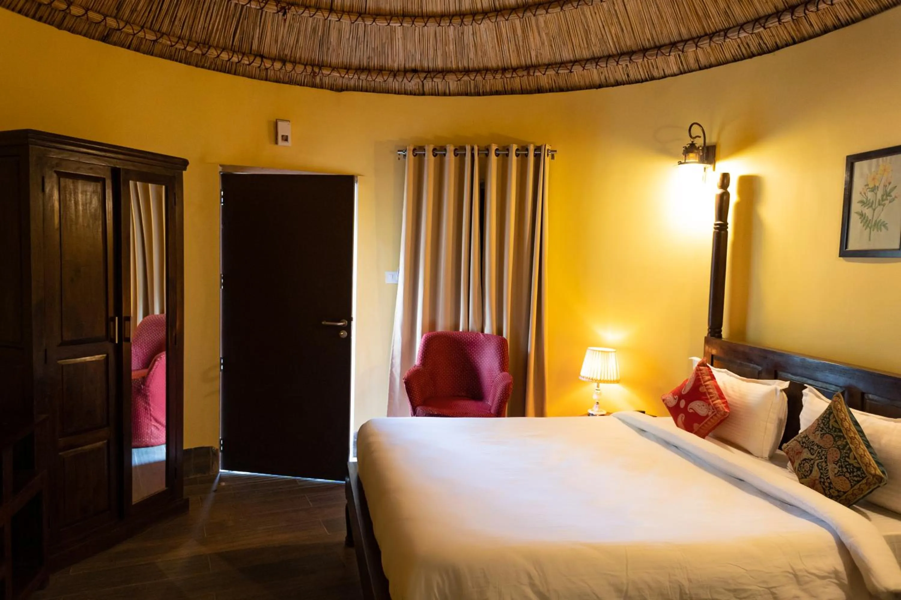 Photo of the whole room, Bed in Riddhi Siddhi Resorts