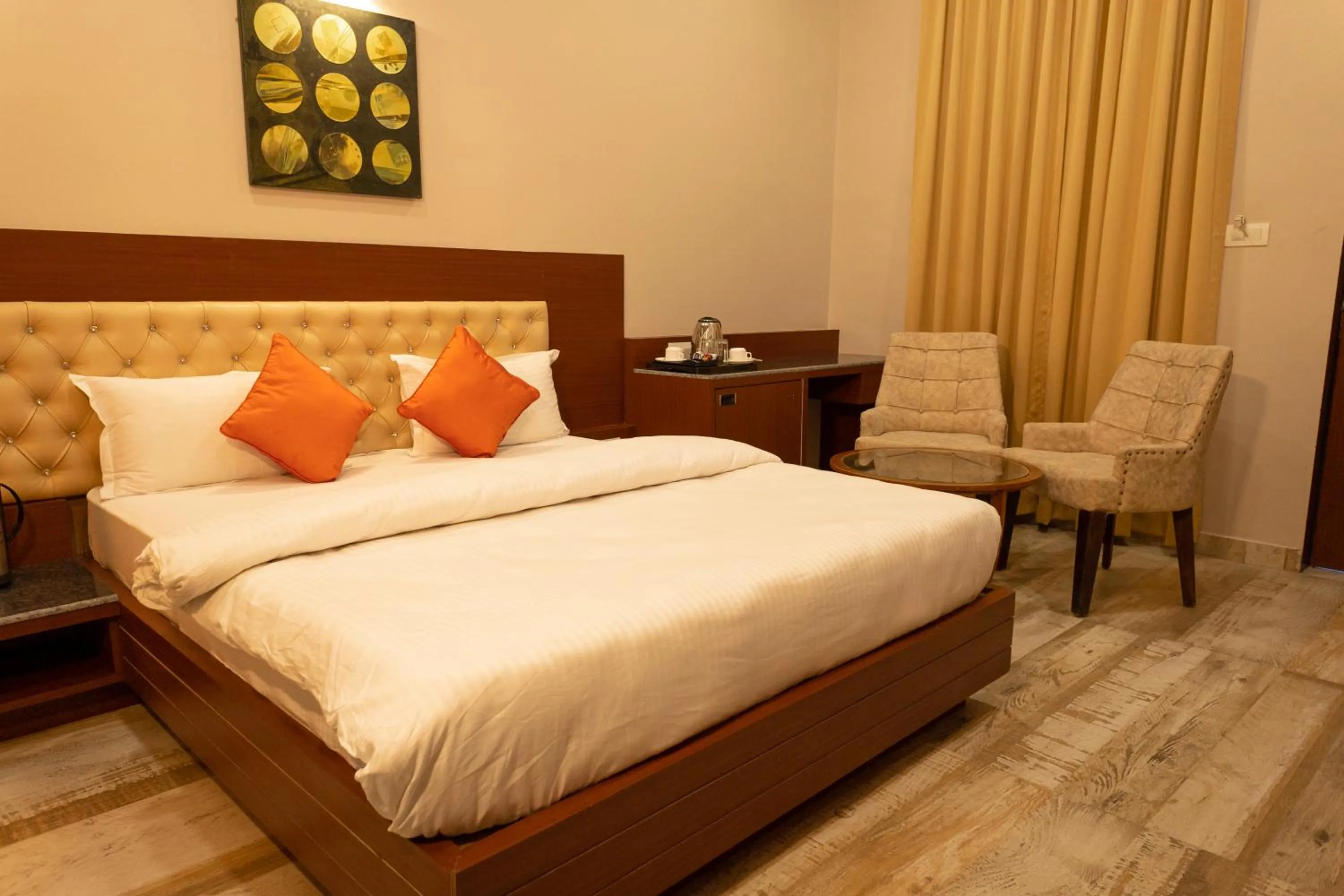 Bedroom, Bed in Riddhi Siddhi Resorts