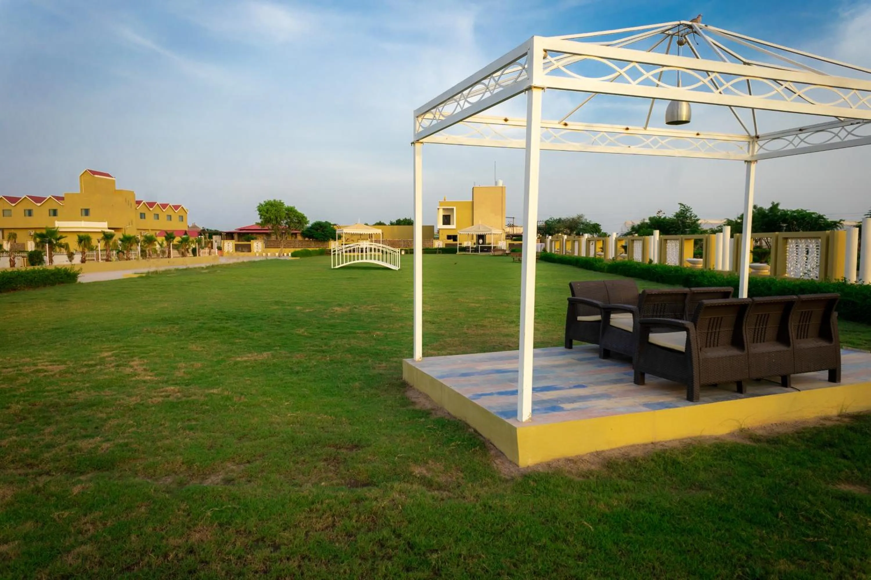 Garden view in Riddhi Siddhi Resorts