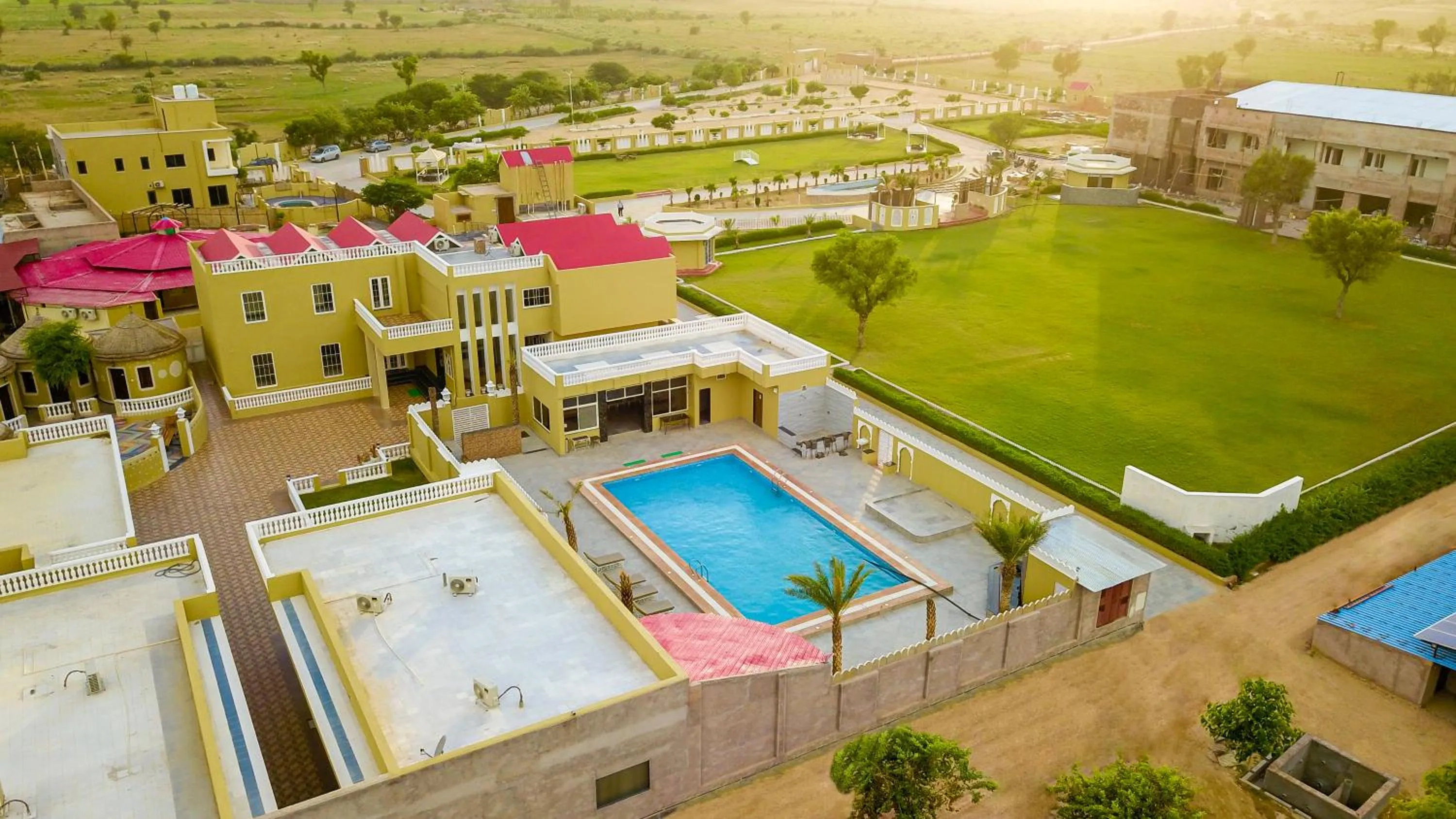 Property building in Riddhi Siddhi Resorts