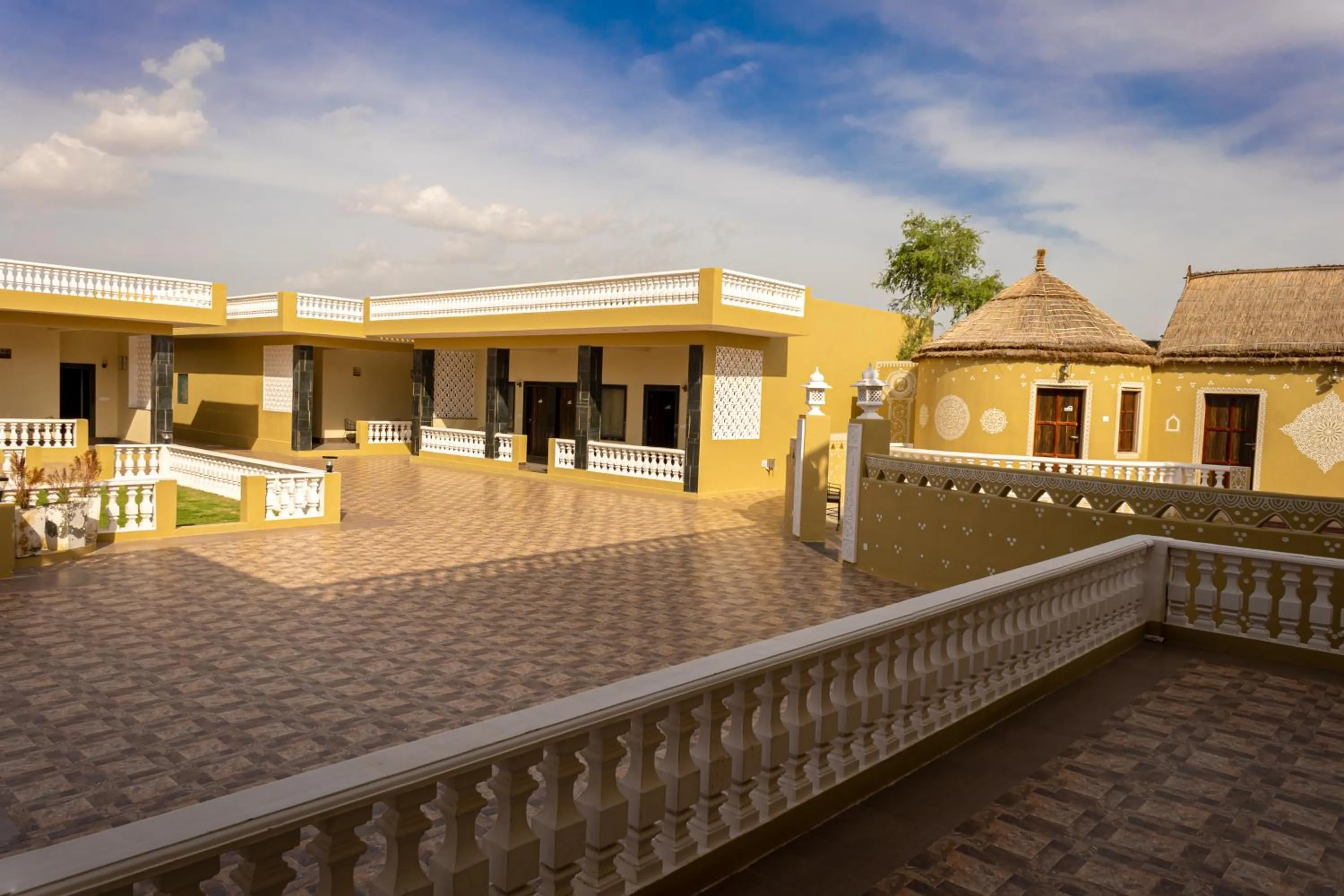 Balcony/Terrace in Riddhi Siddhi Resorts