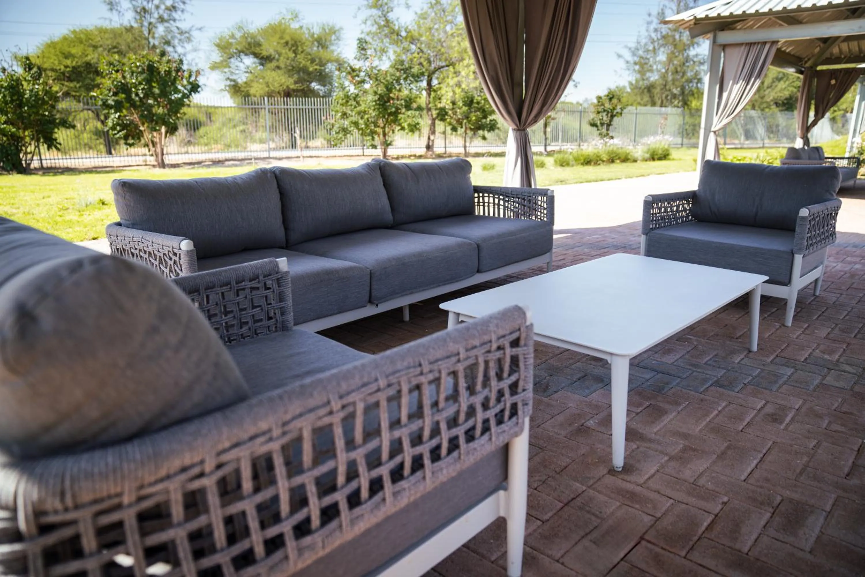 Patio in The Grand Aria Hotel and Conference Centre