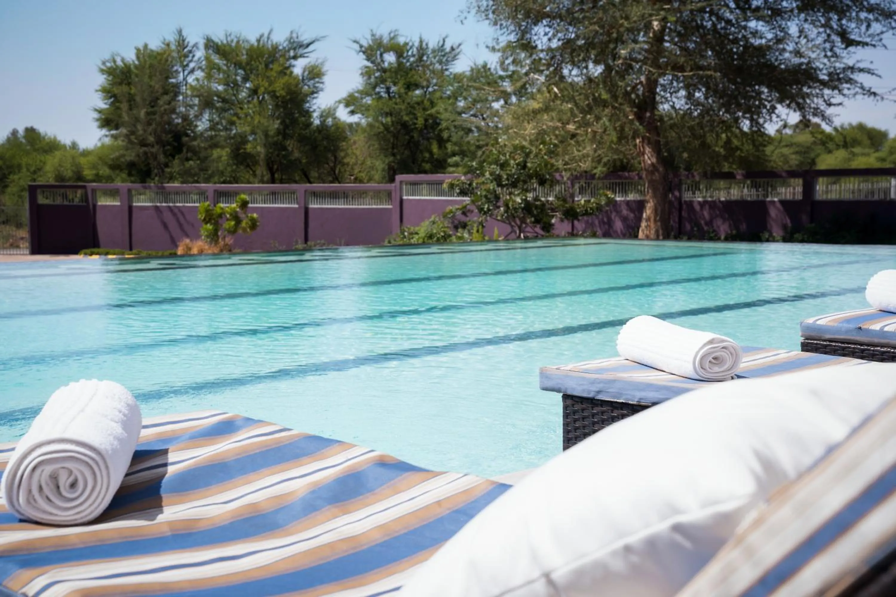 Pool view in The Grand Aria Hotel and Conference Centre