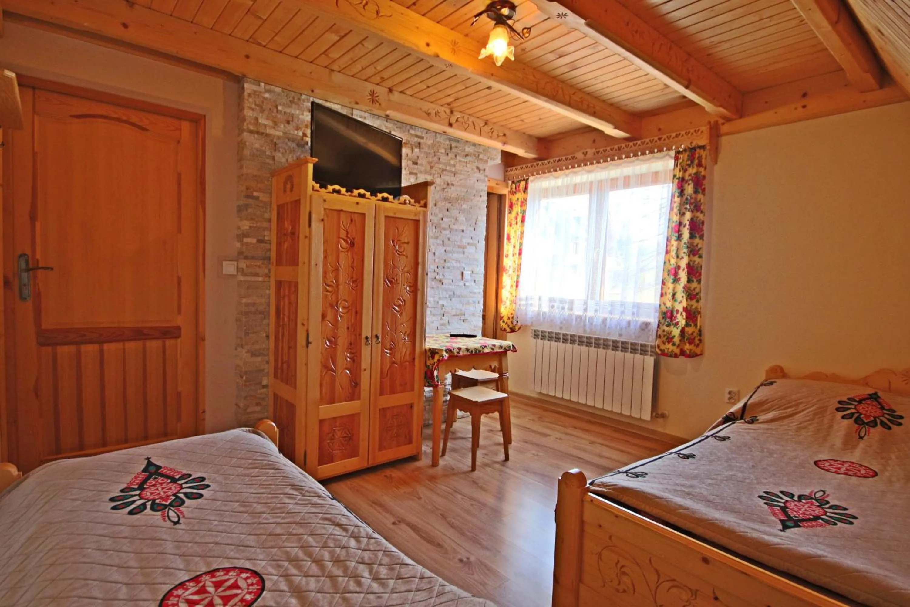 Bed in Pokoje Bukowskich
