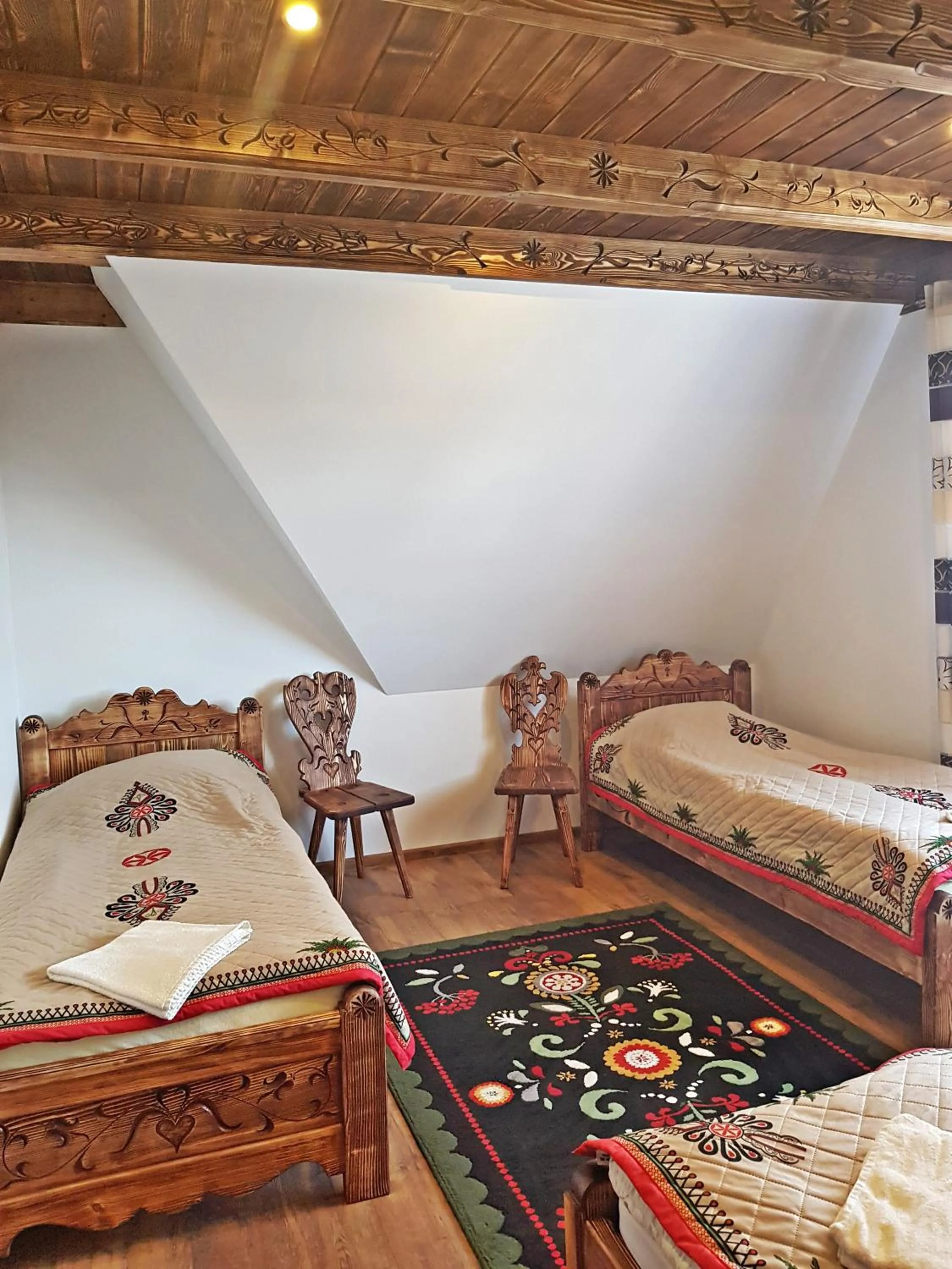 Bed in Pokoje Bukowskich