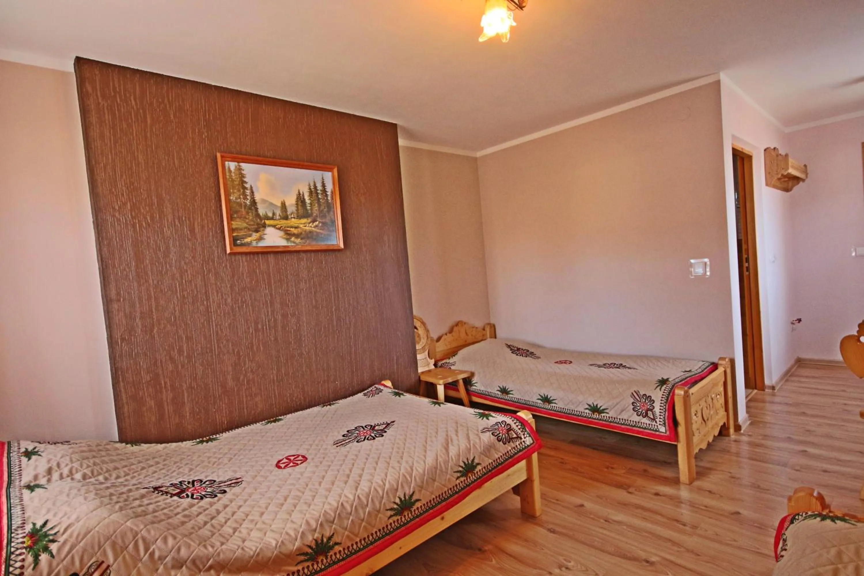 Bed in Pokoje Bukowskich
