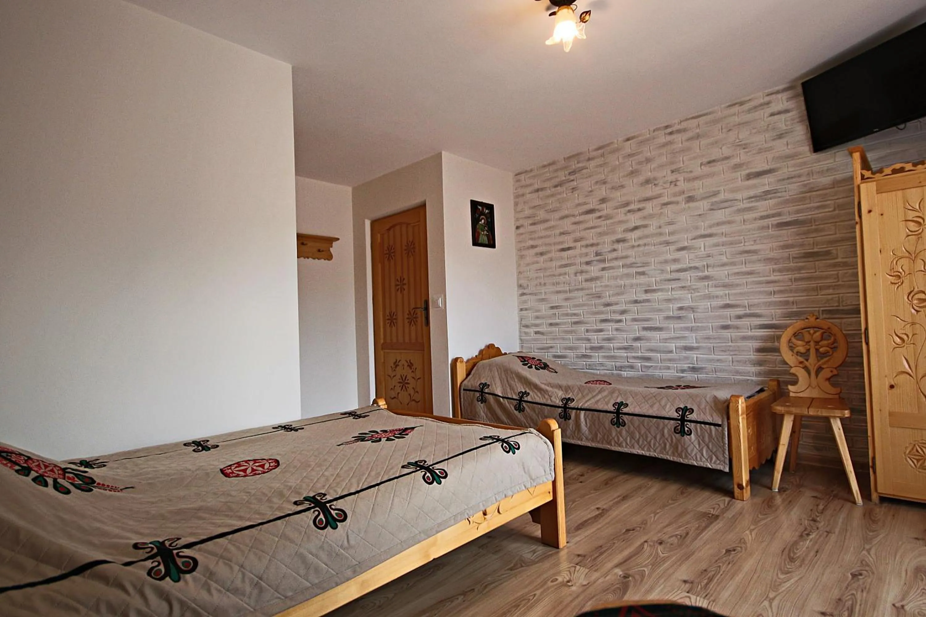 Bed in Pokoje Bukowskich