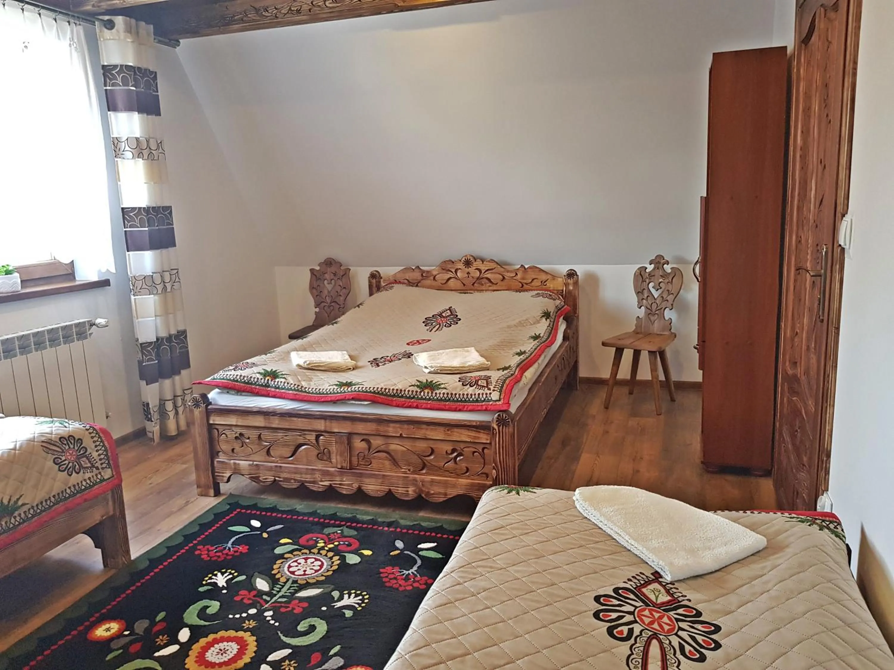 Bed in Pokoje Bukowskich