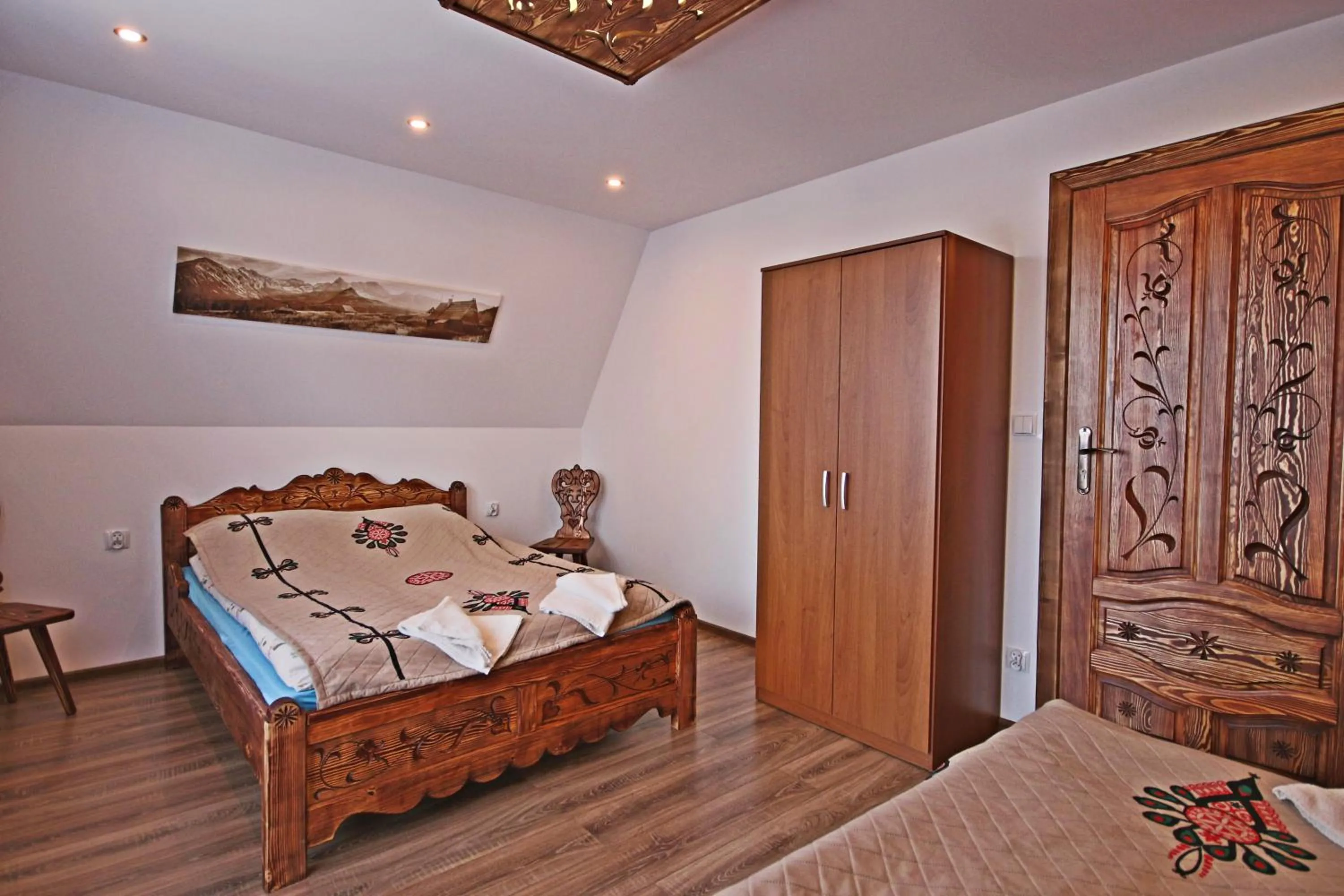 Bed in Pokoje Bukowskich