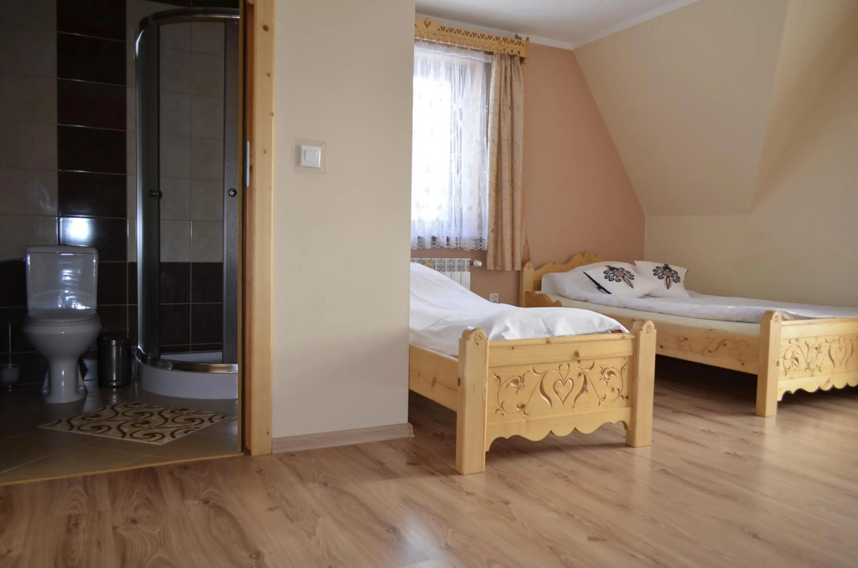 Photo of the whole room, Bed in Pokoje Bukowskich