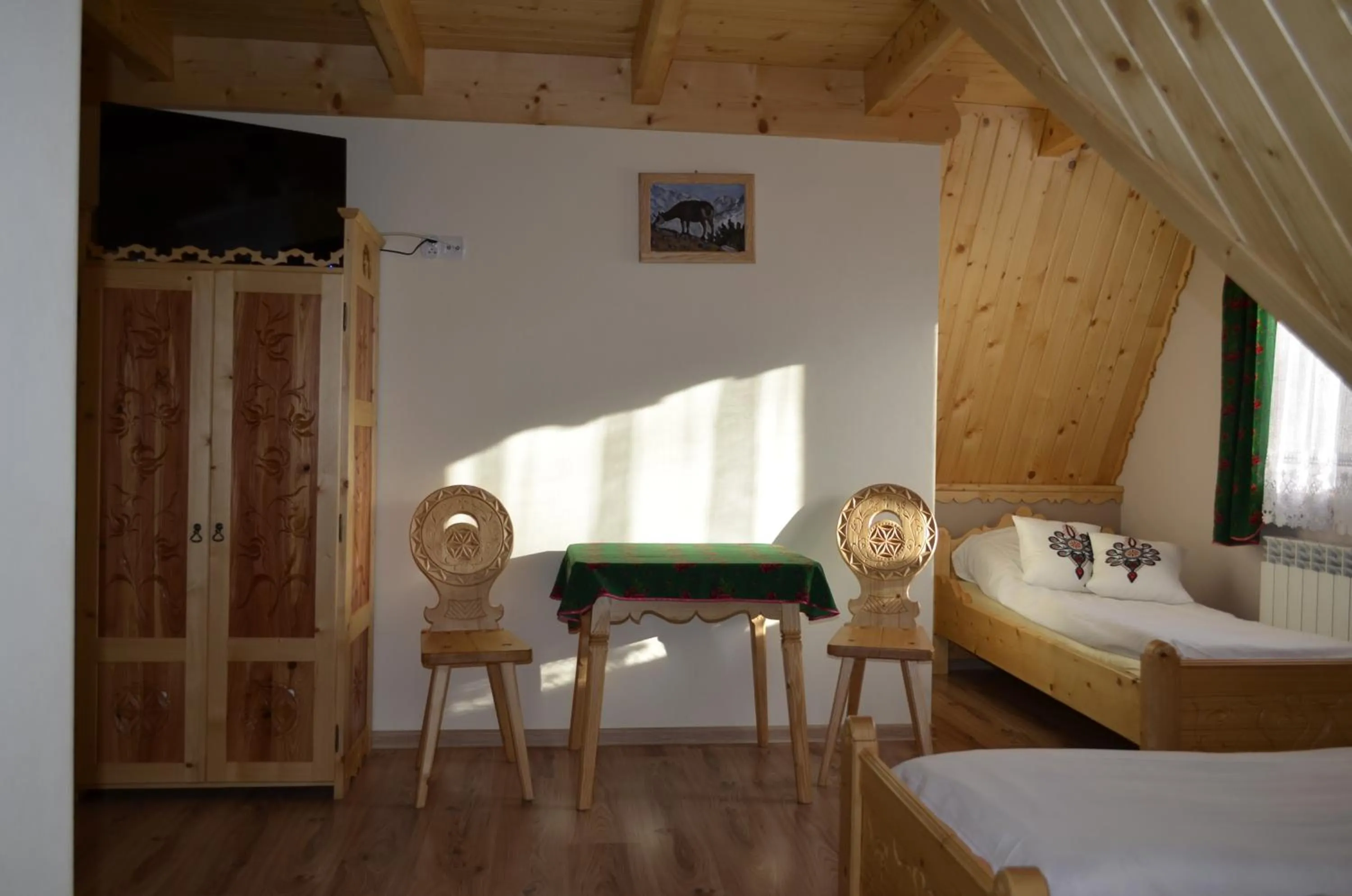 Photo of the whole room, Bed in Pokoje Bukowskich
