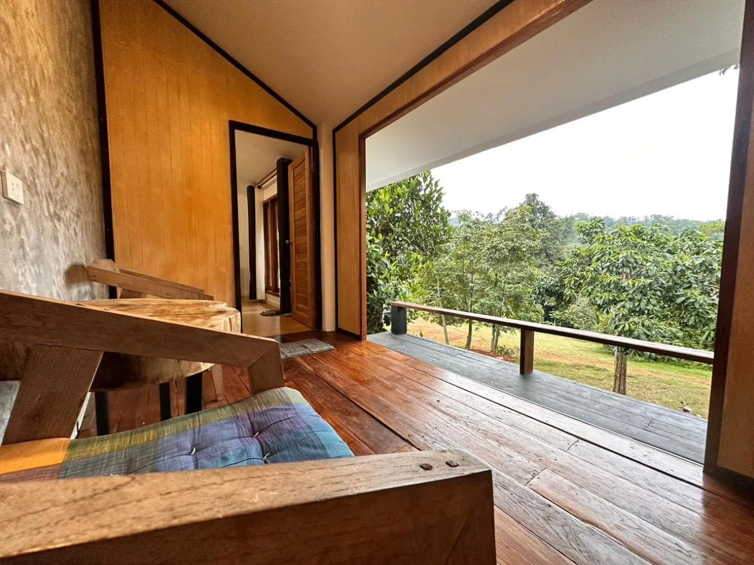 Balcony/Terrace in Jungle guest house