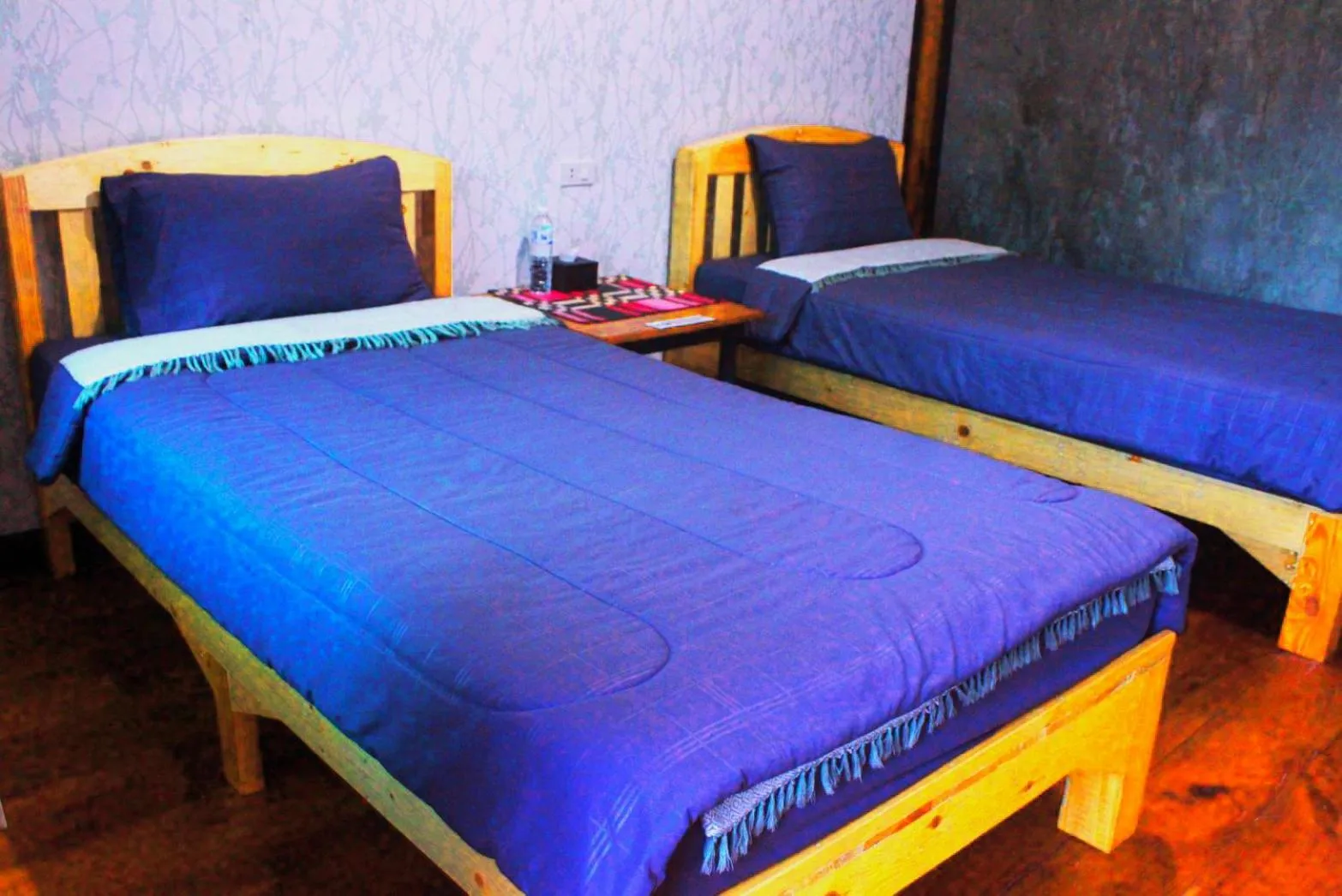 Bed in Jungle guest house