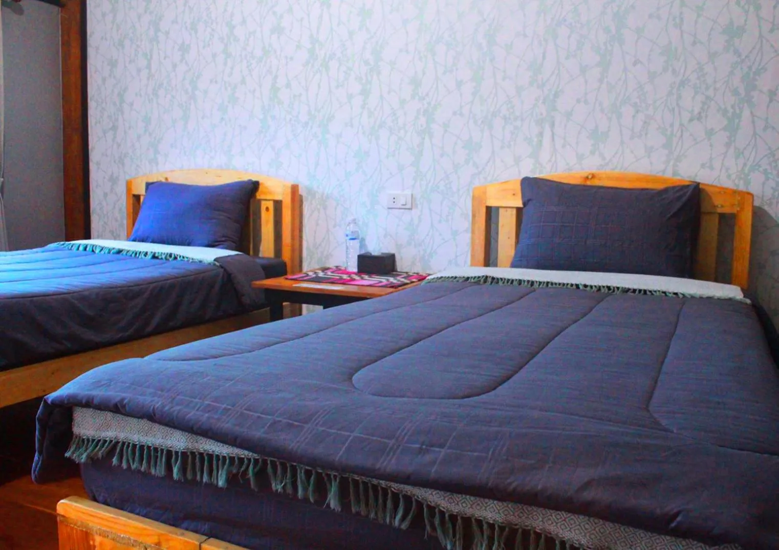 Bed in Jungle guest house