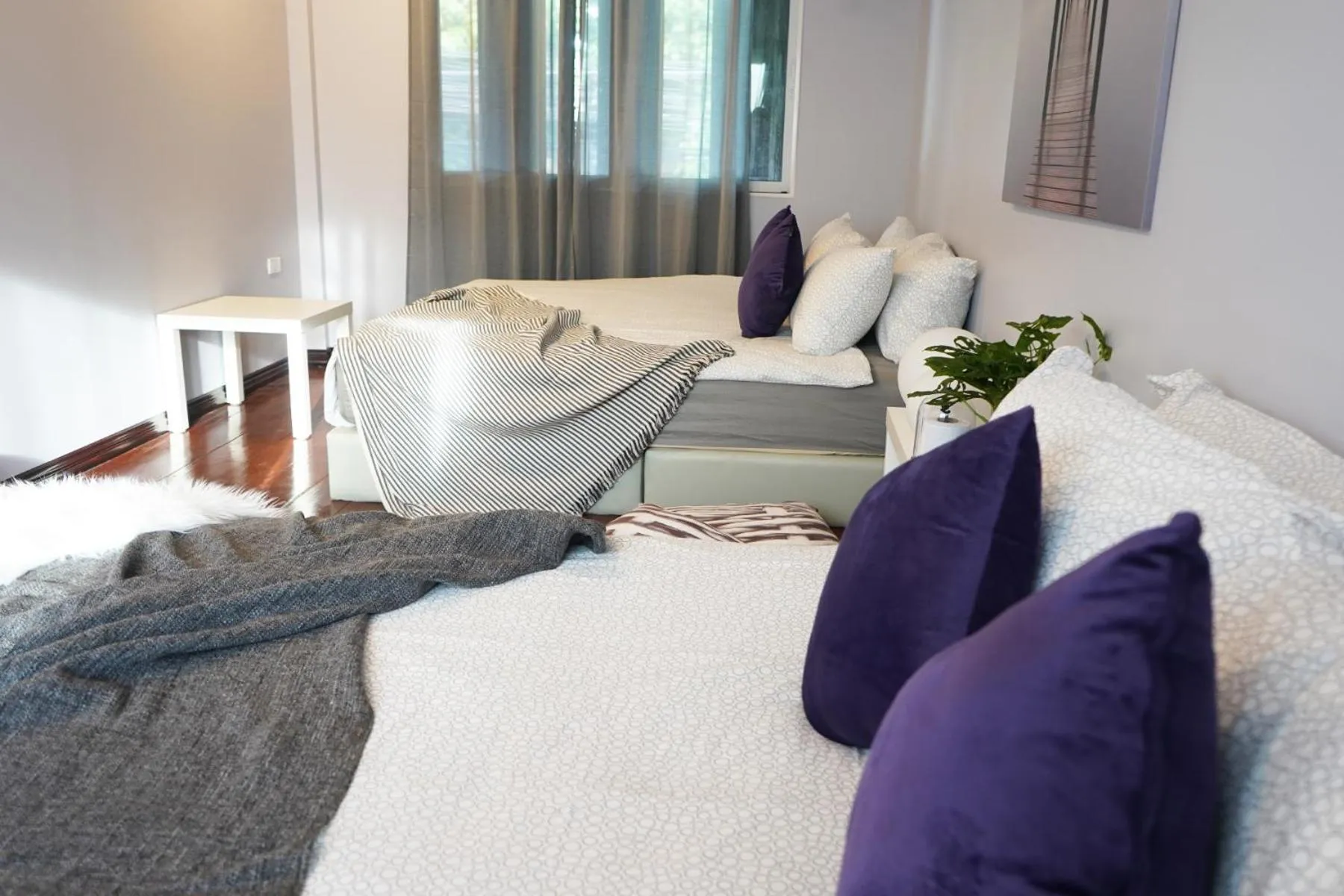 Bed in Mini-ME Home, A Cozy Entire House in Old City