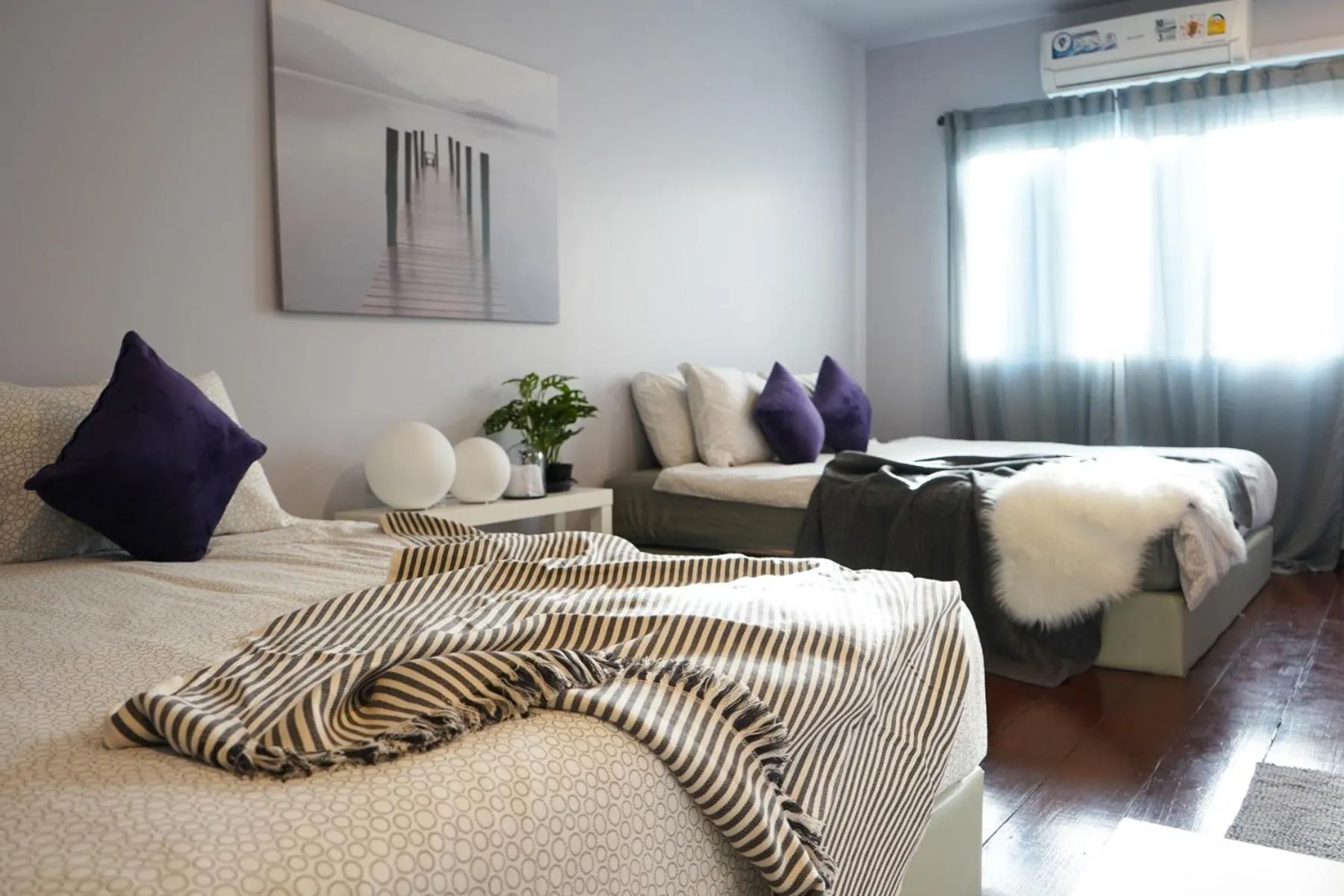 Bed in Mini-ME Home, A Cozy Entire House in Old City