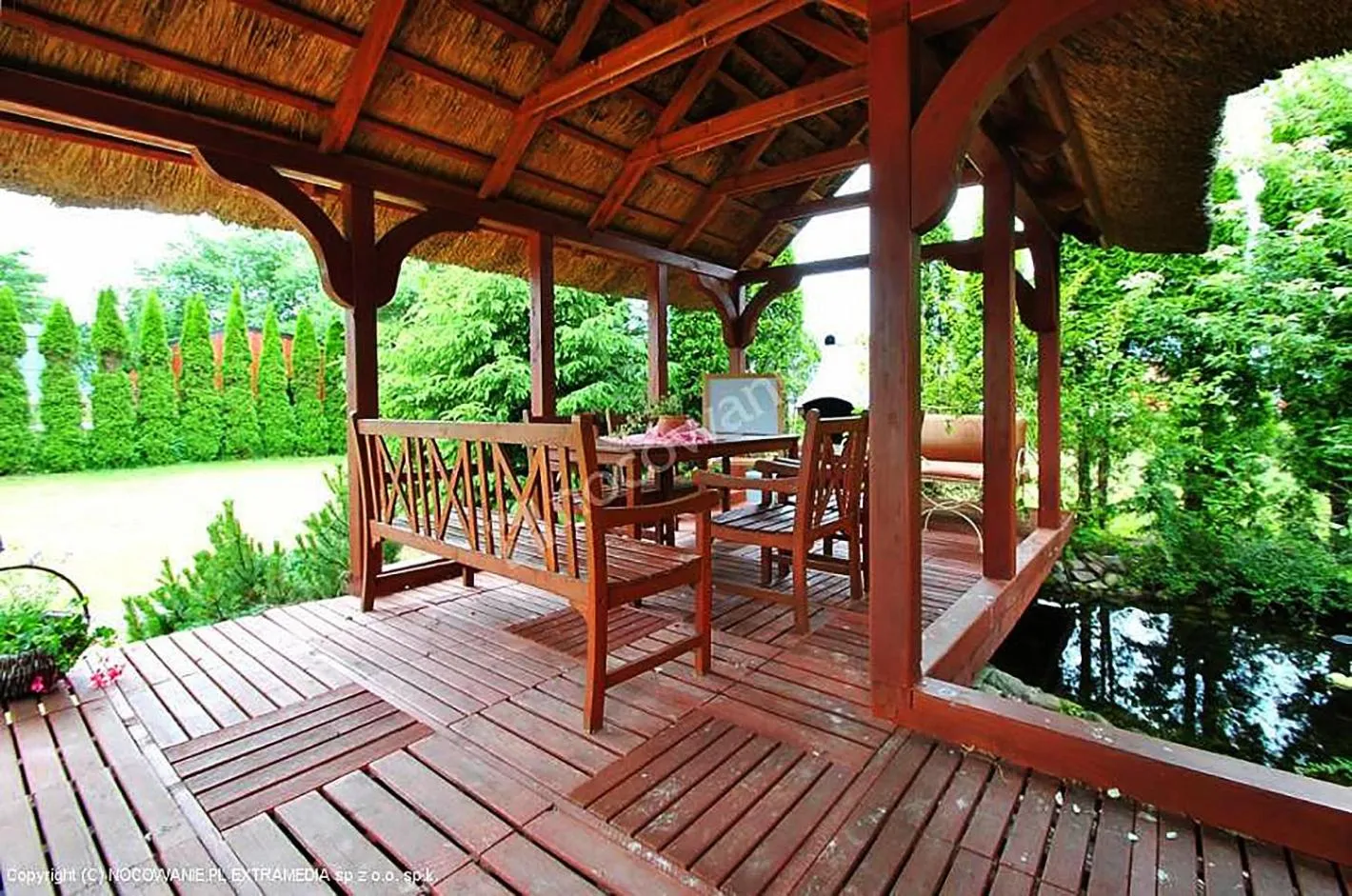 BBQ facilities in Willa Karolinka