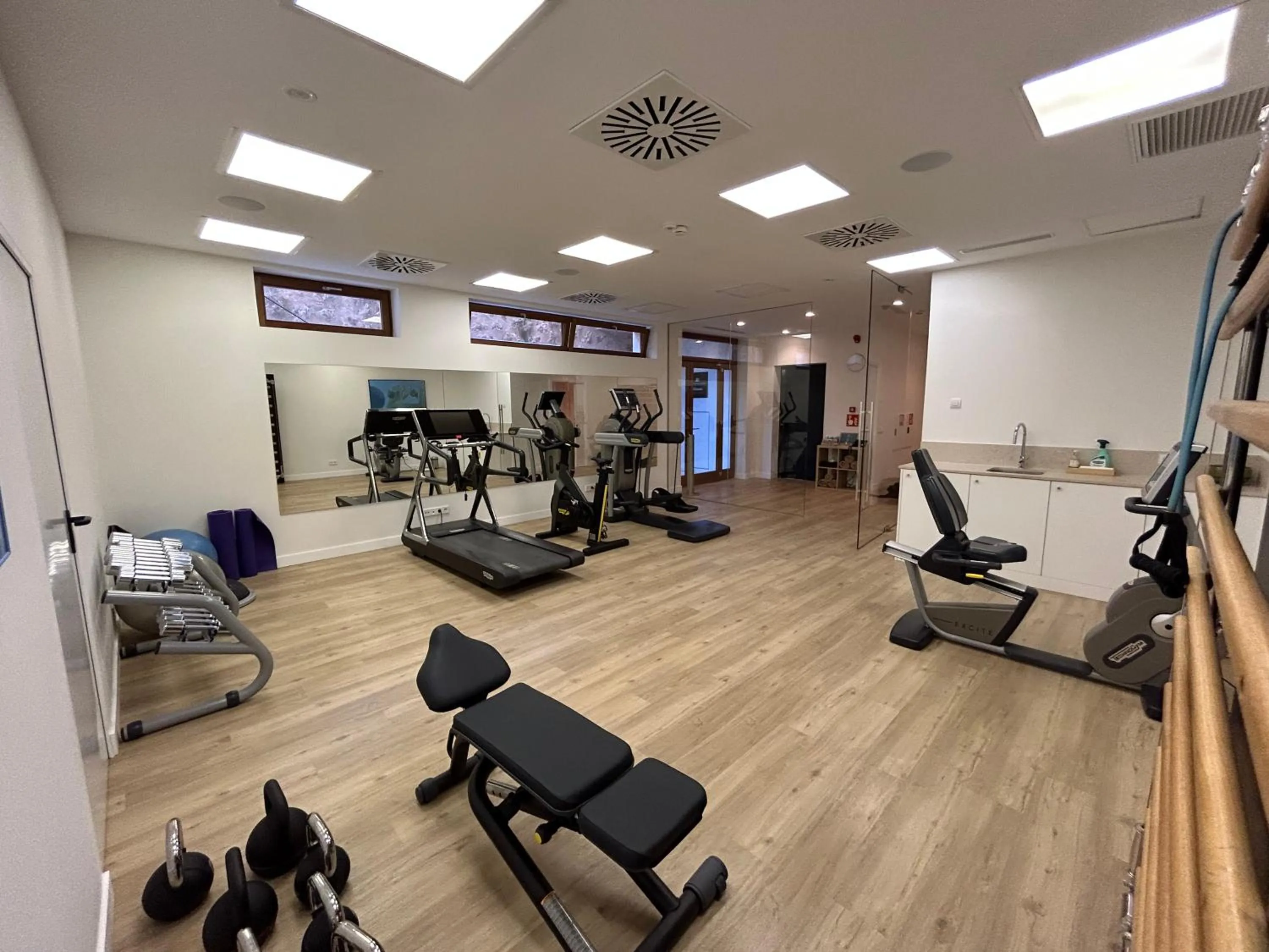 Fitness centre/facilities in Castell Son Claret - The Leading Hotels of the World