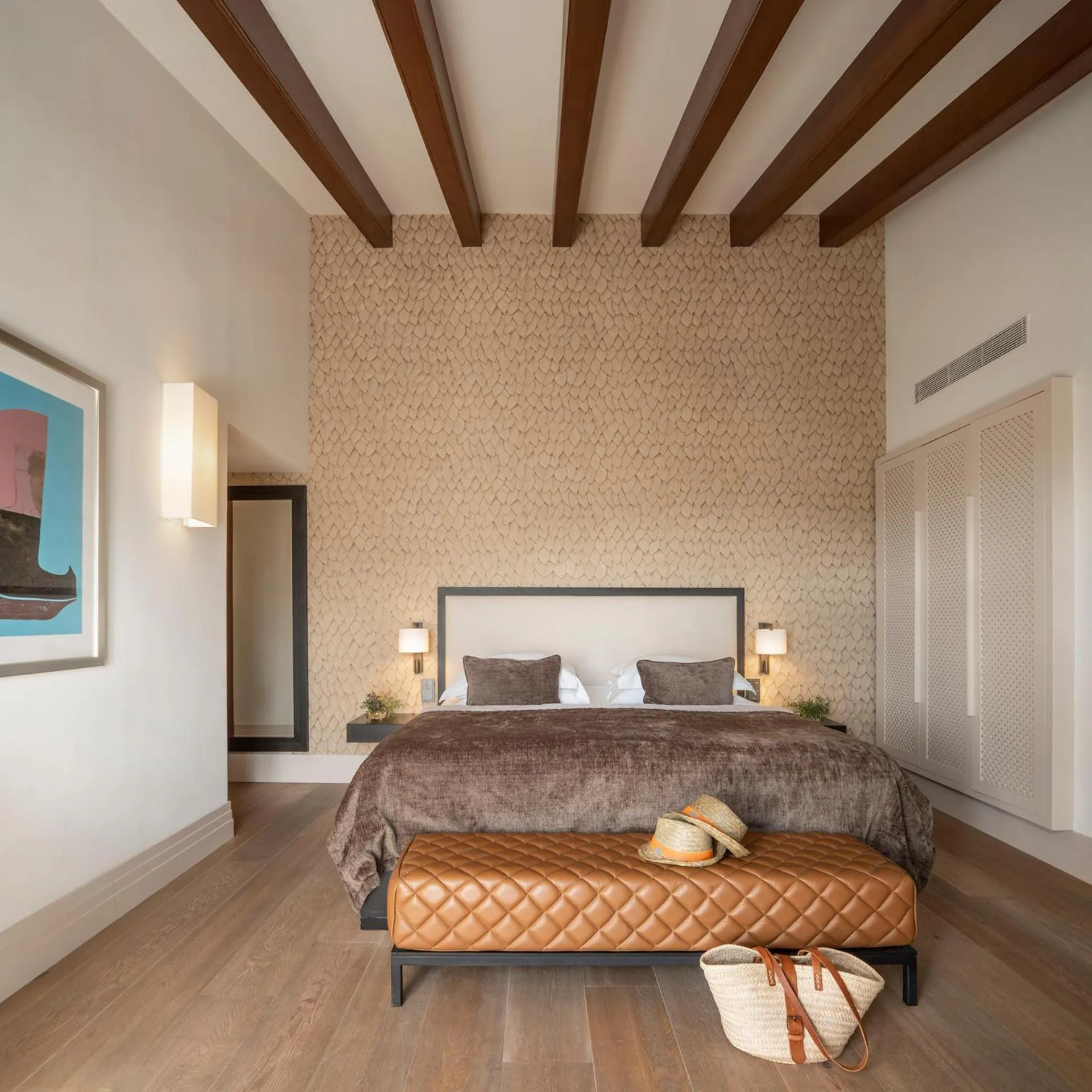 Bed in Castell Son Claret - The Leading Hotels of the World