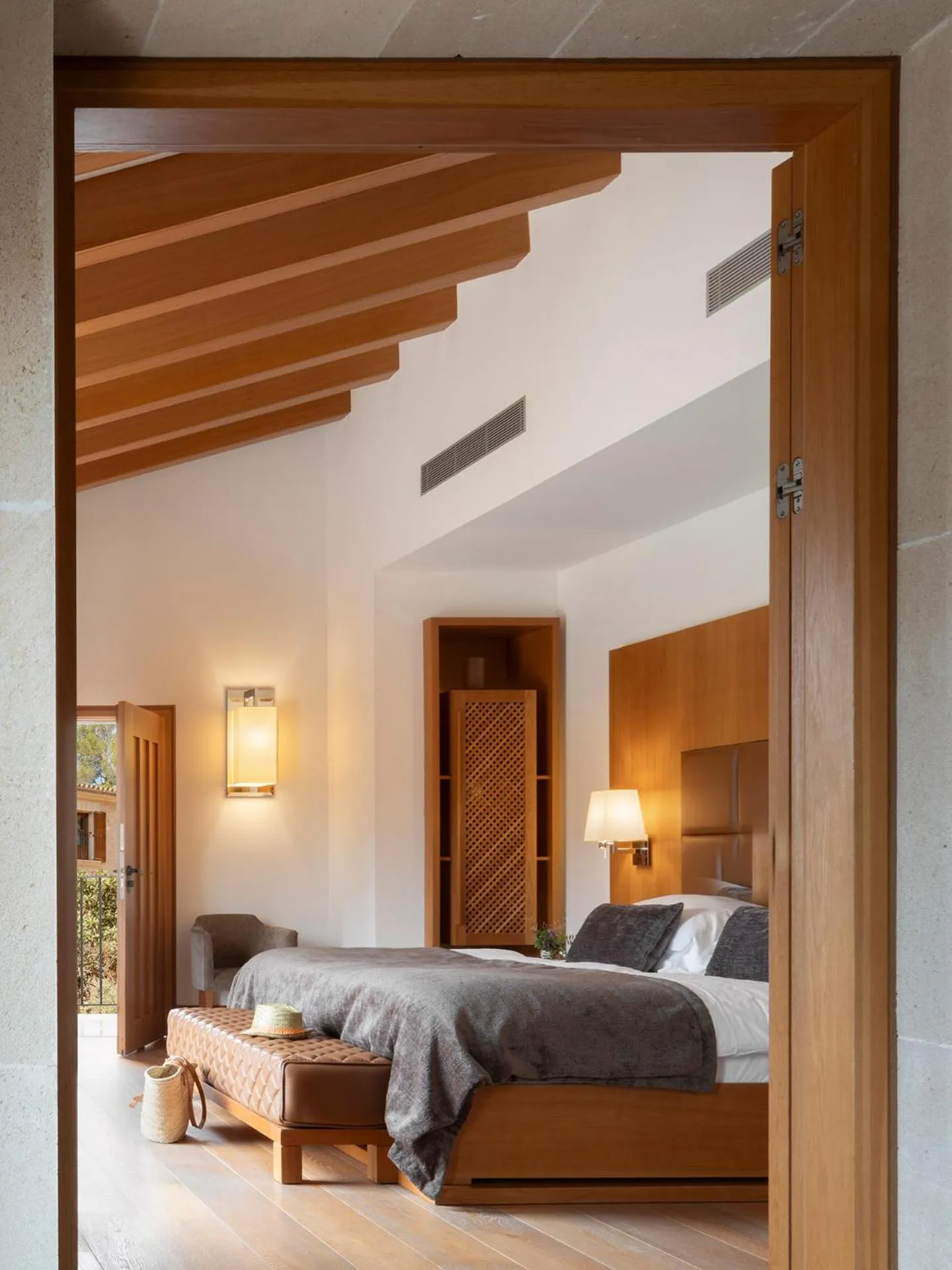 Bed in Castell Son Claret - The Leading Hotels of the World