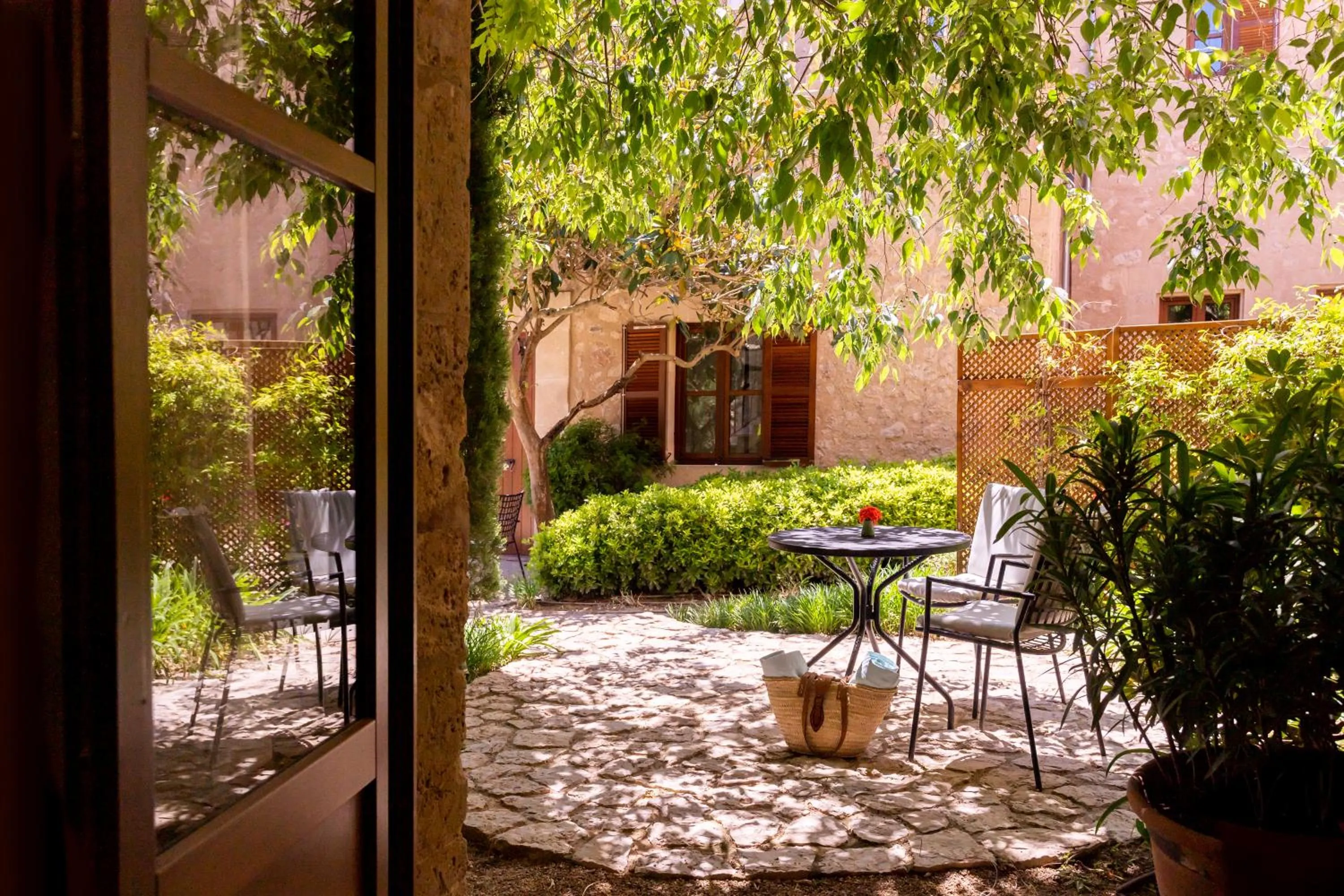 Garden in Castell Son Claret - The Leading Hotels of the World