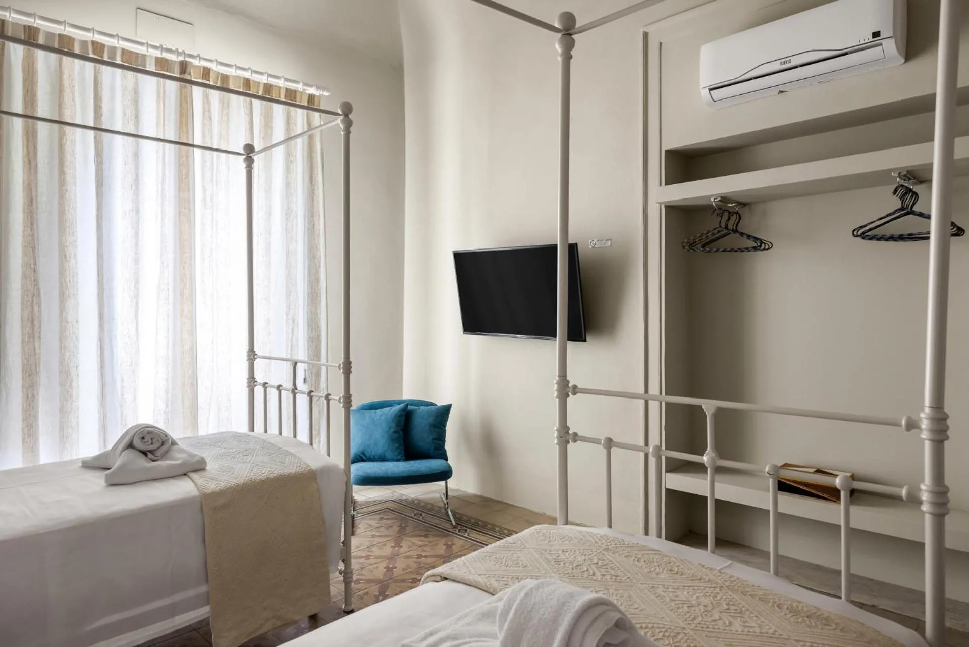 Bed in Palazzo Cavarretta - Le Stanze di Pinella