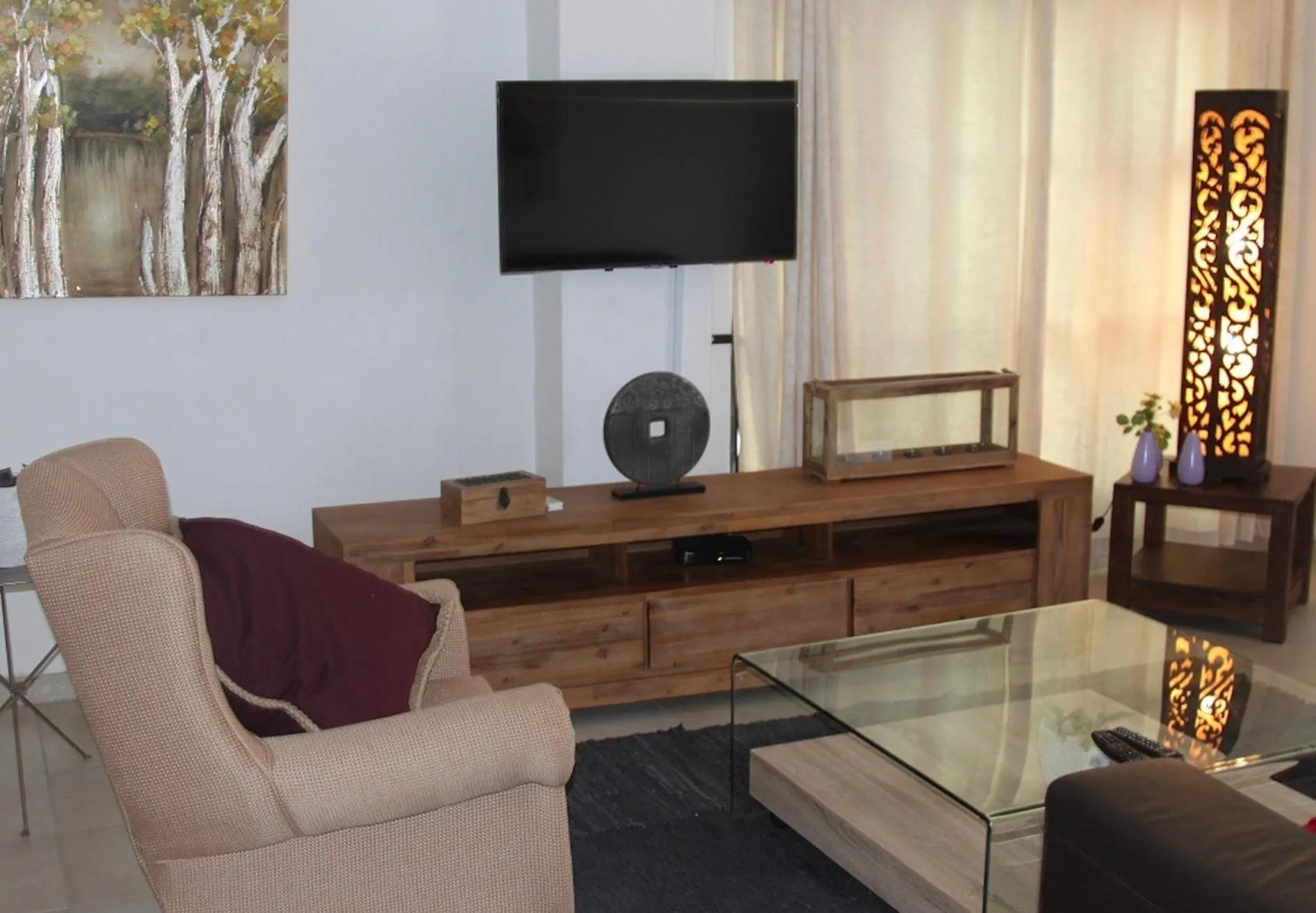 Living room in Sunbirds Lodge Chobe