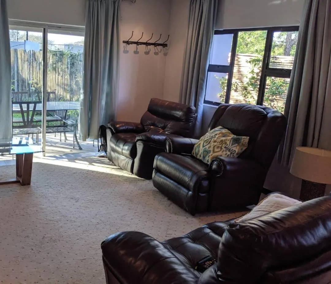 Living room in Sunbirds Lodge Chobe