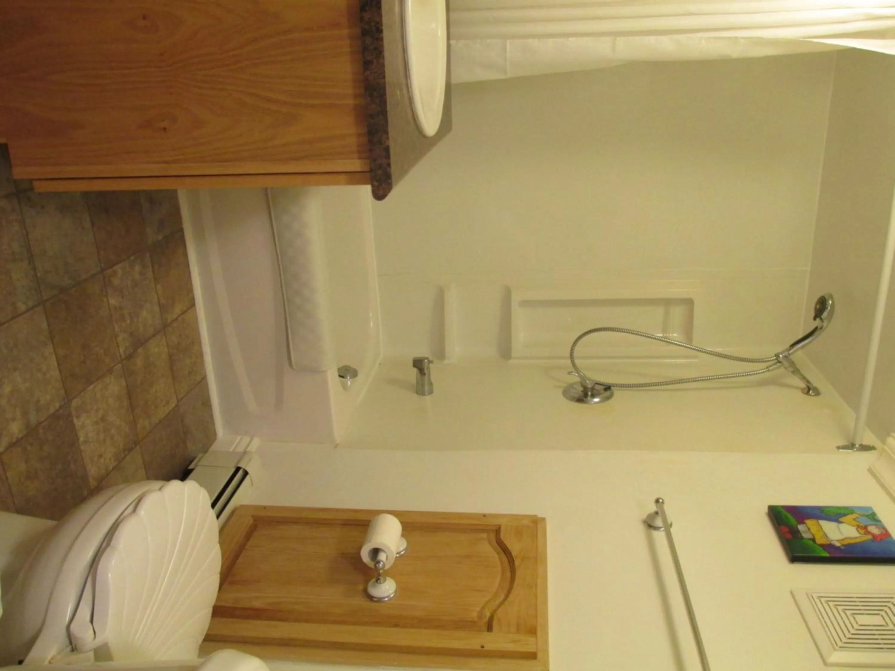 Bathroom in Comerford's Ocean View Suites