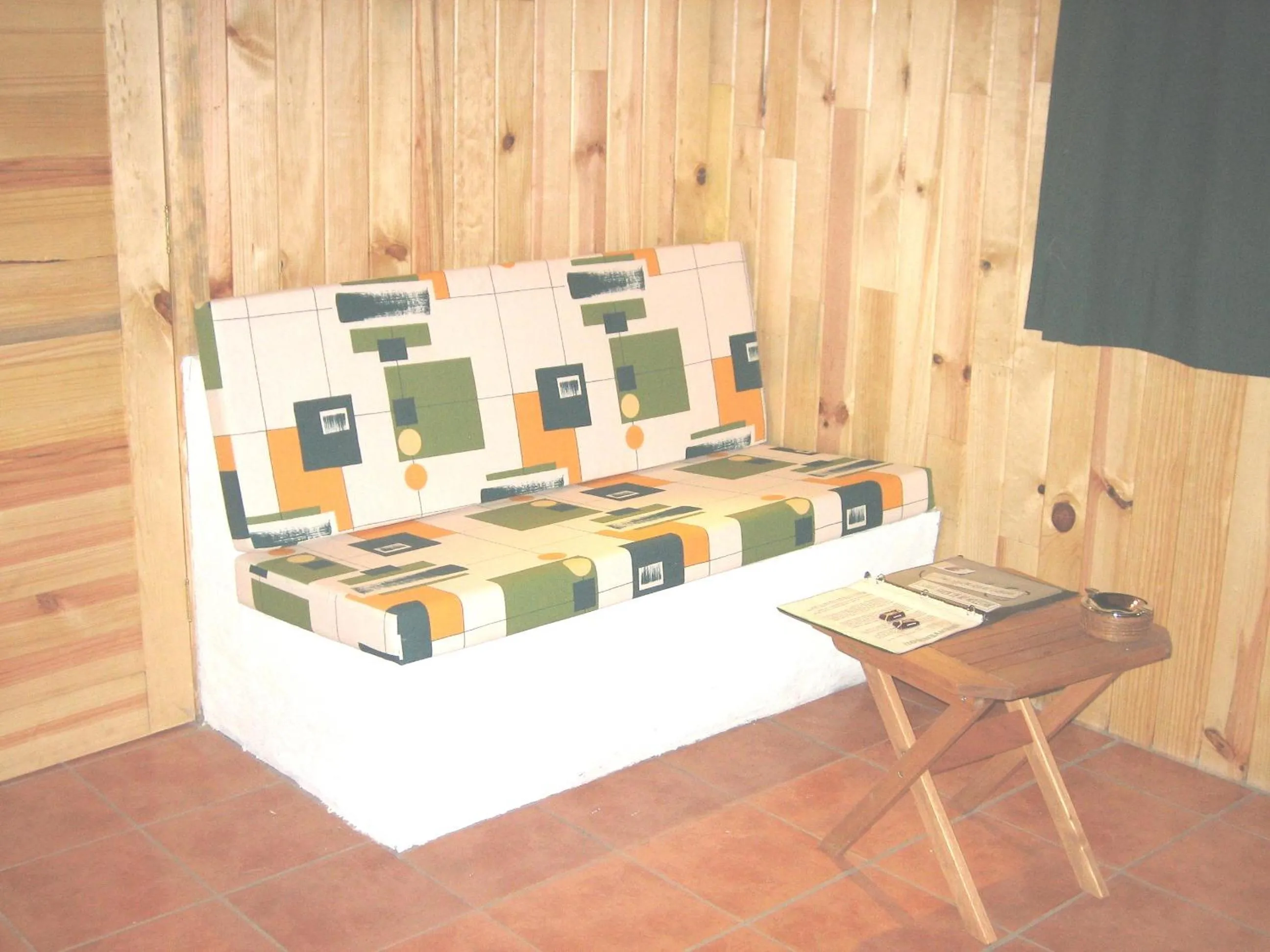 Bed in Cabañas El Estribo Hotel