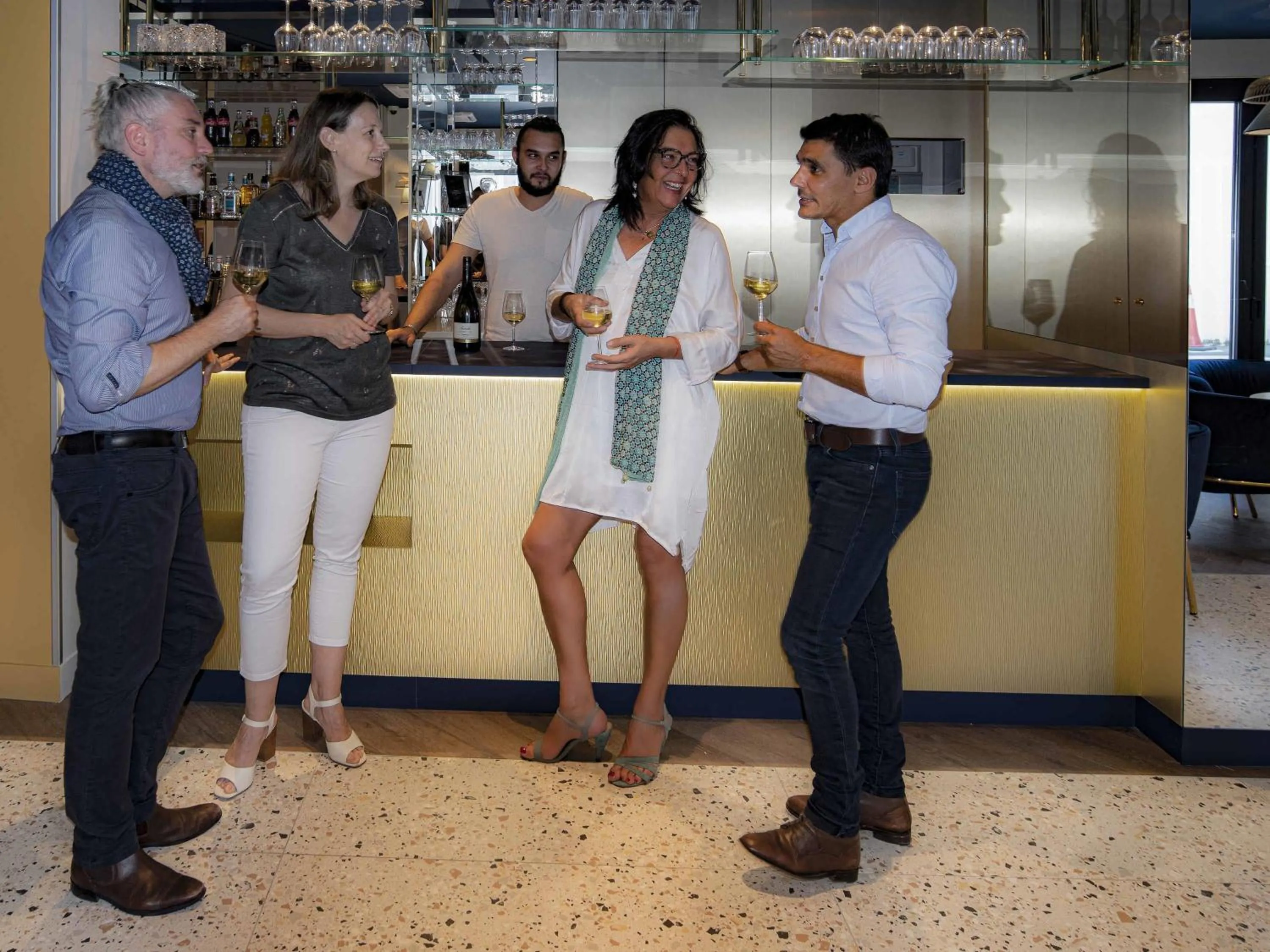 Lounge or bar in Mercure Paris Opera Lafayette