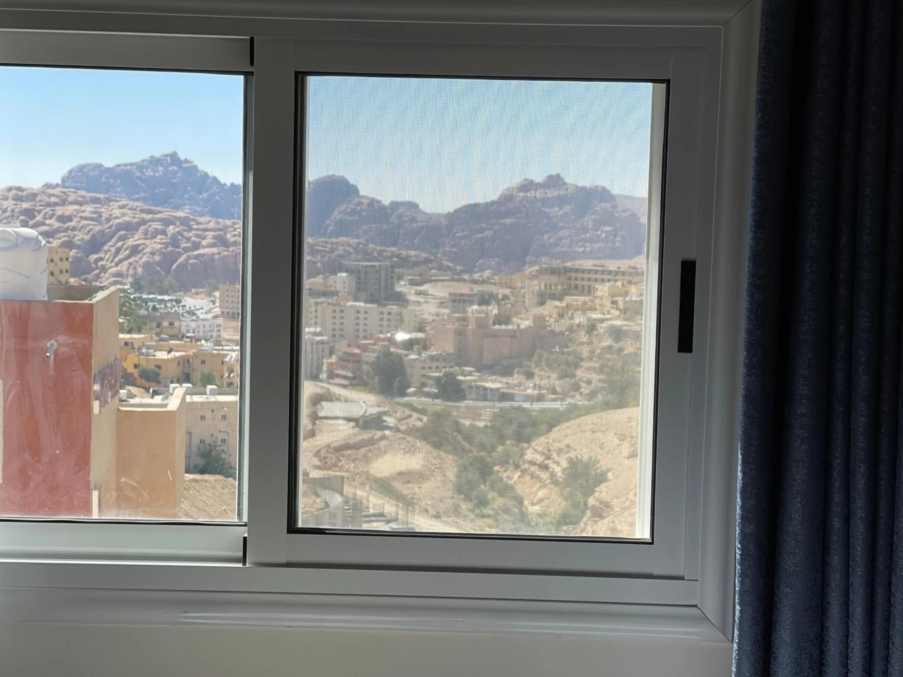 City view in Petra Heart Hotel