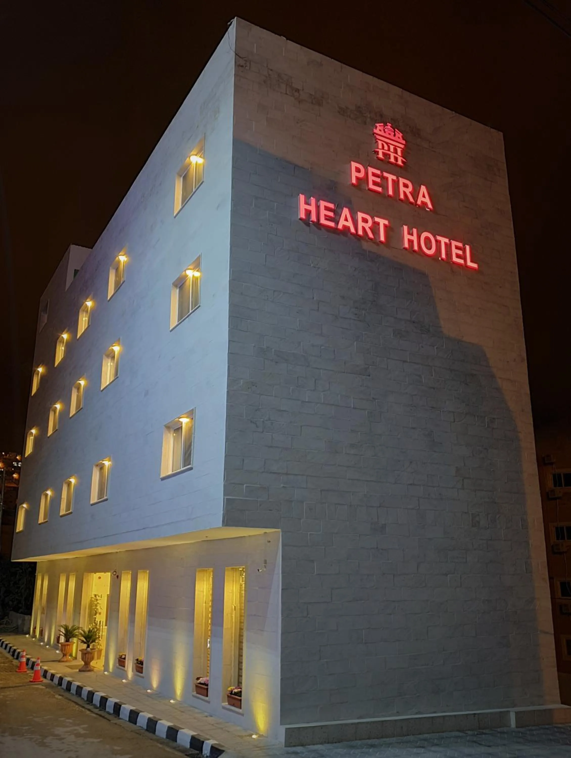 Property building in Petra Heart Hotel