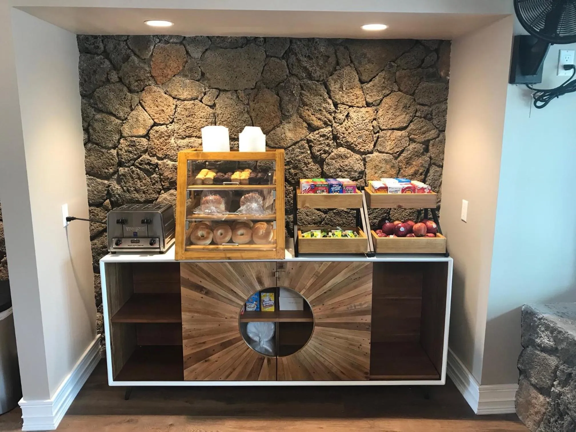 Continental breakfast in The ISO by Castle