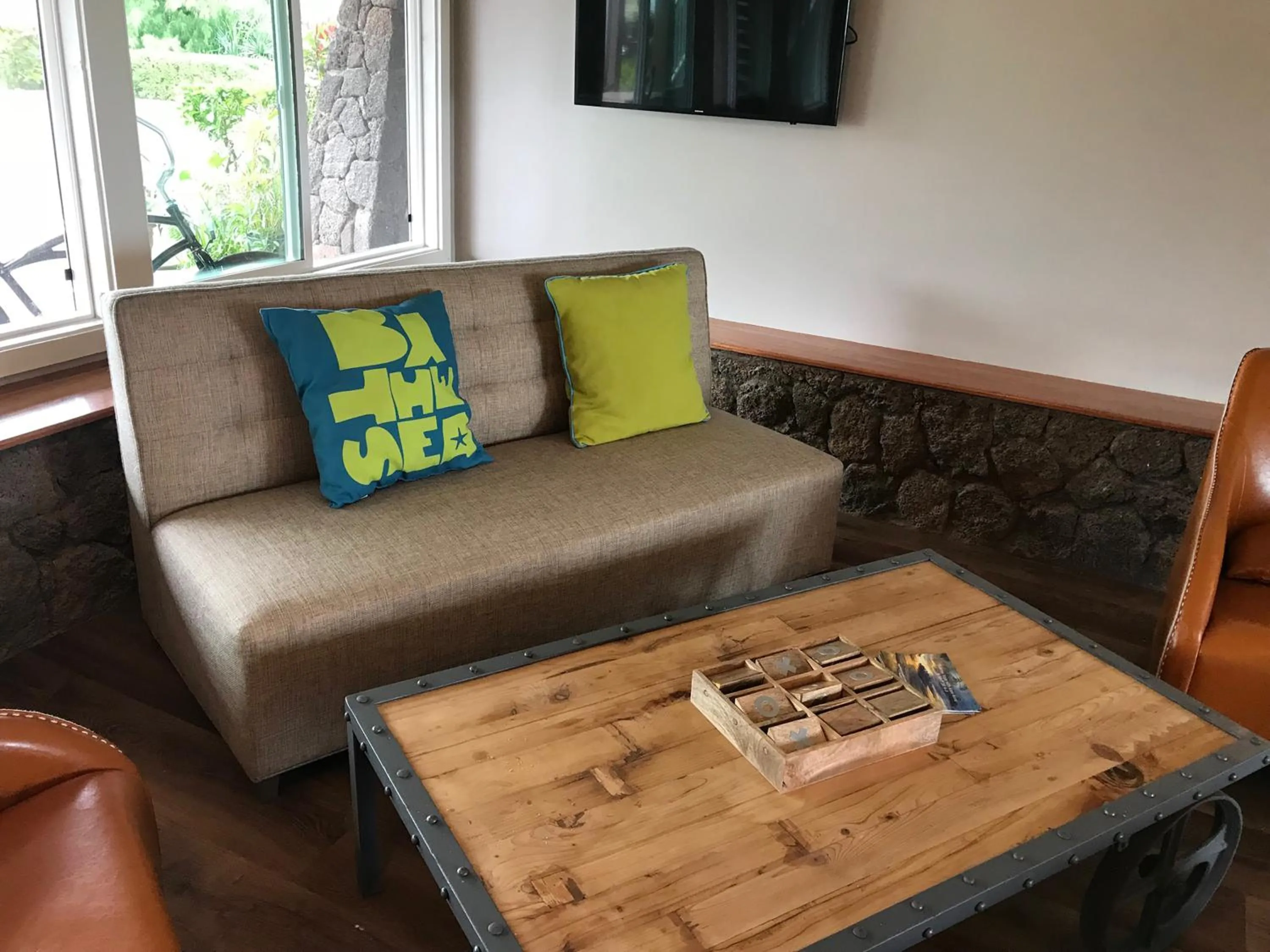 Seating area in The ISO by Castle