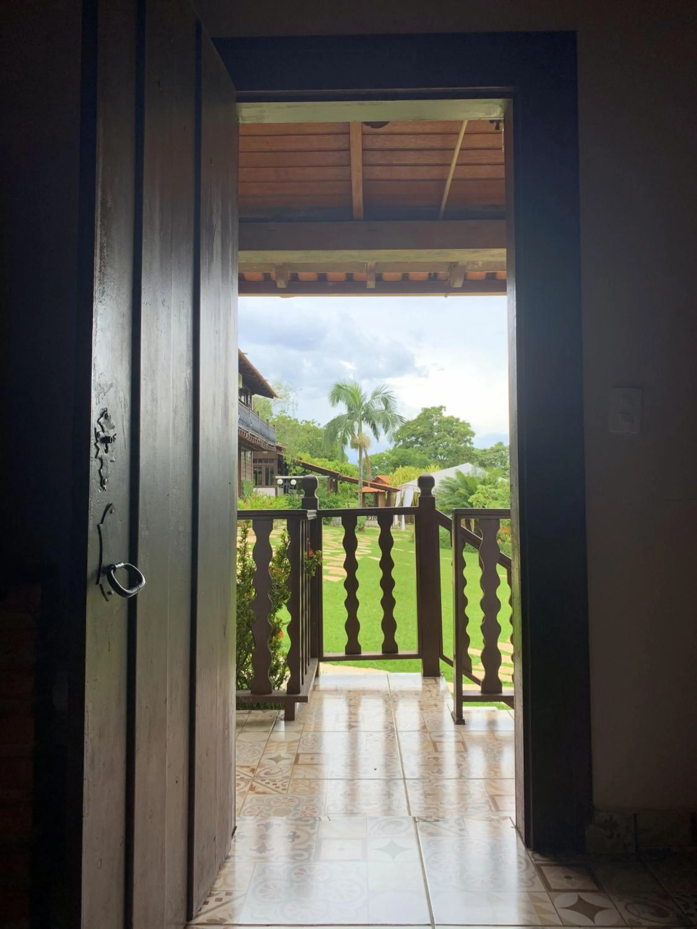 Garden view in Estalagem Alter Real