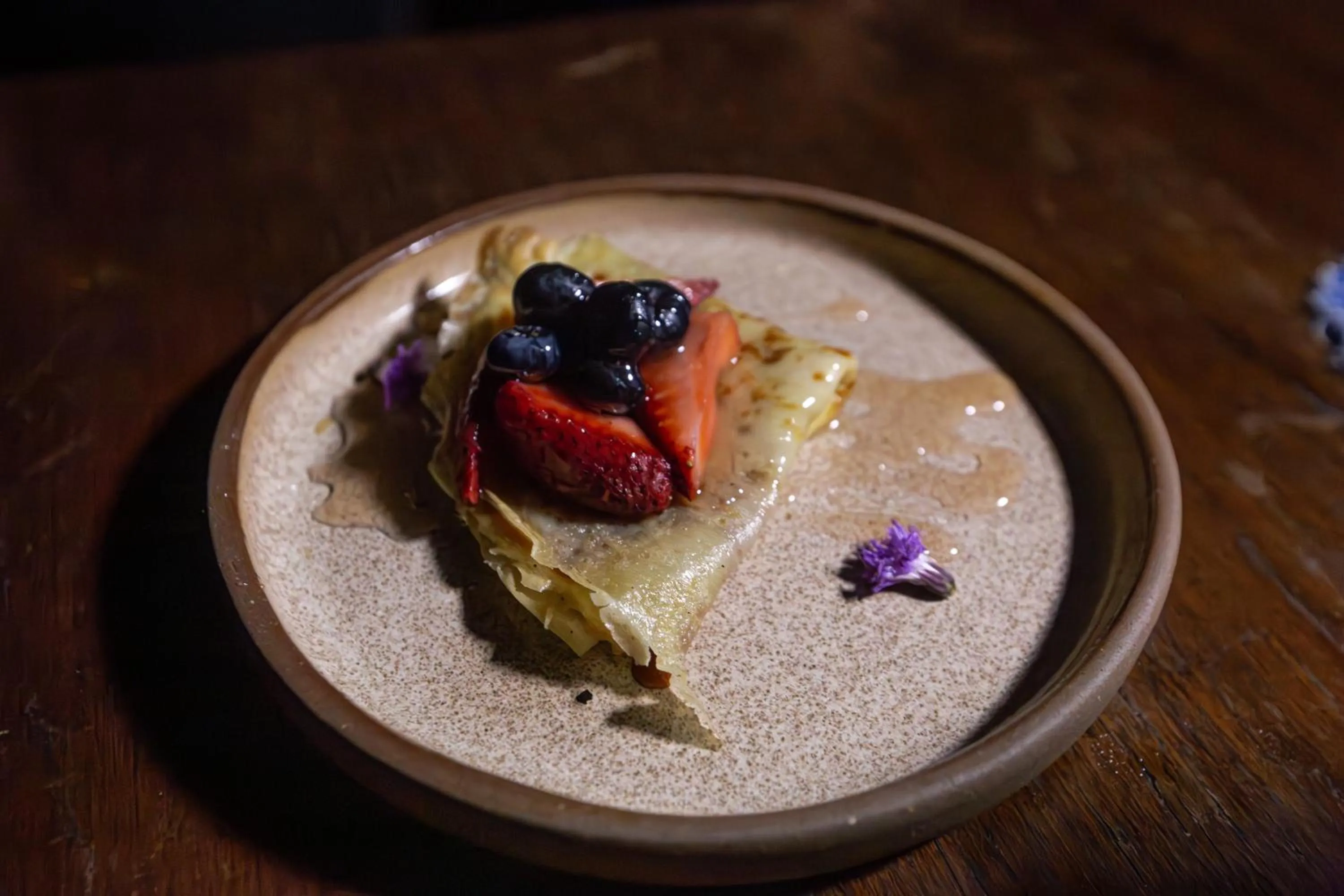 Restaurant/places to eat in El Tránsito Hotel Boutique