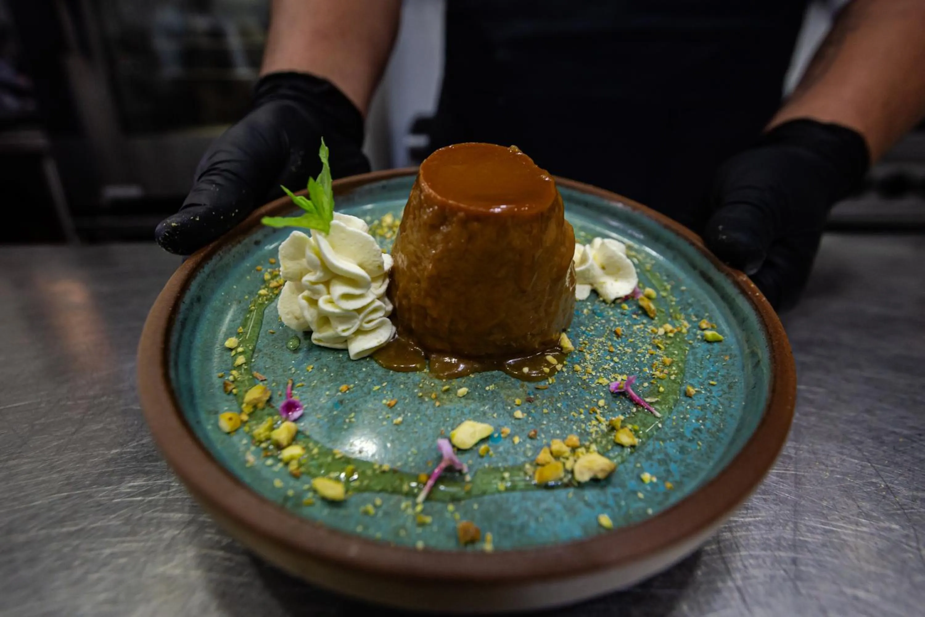 Restaurant/places to eat in El Tránsito Hotel Boutique