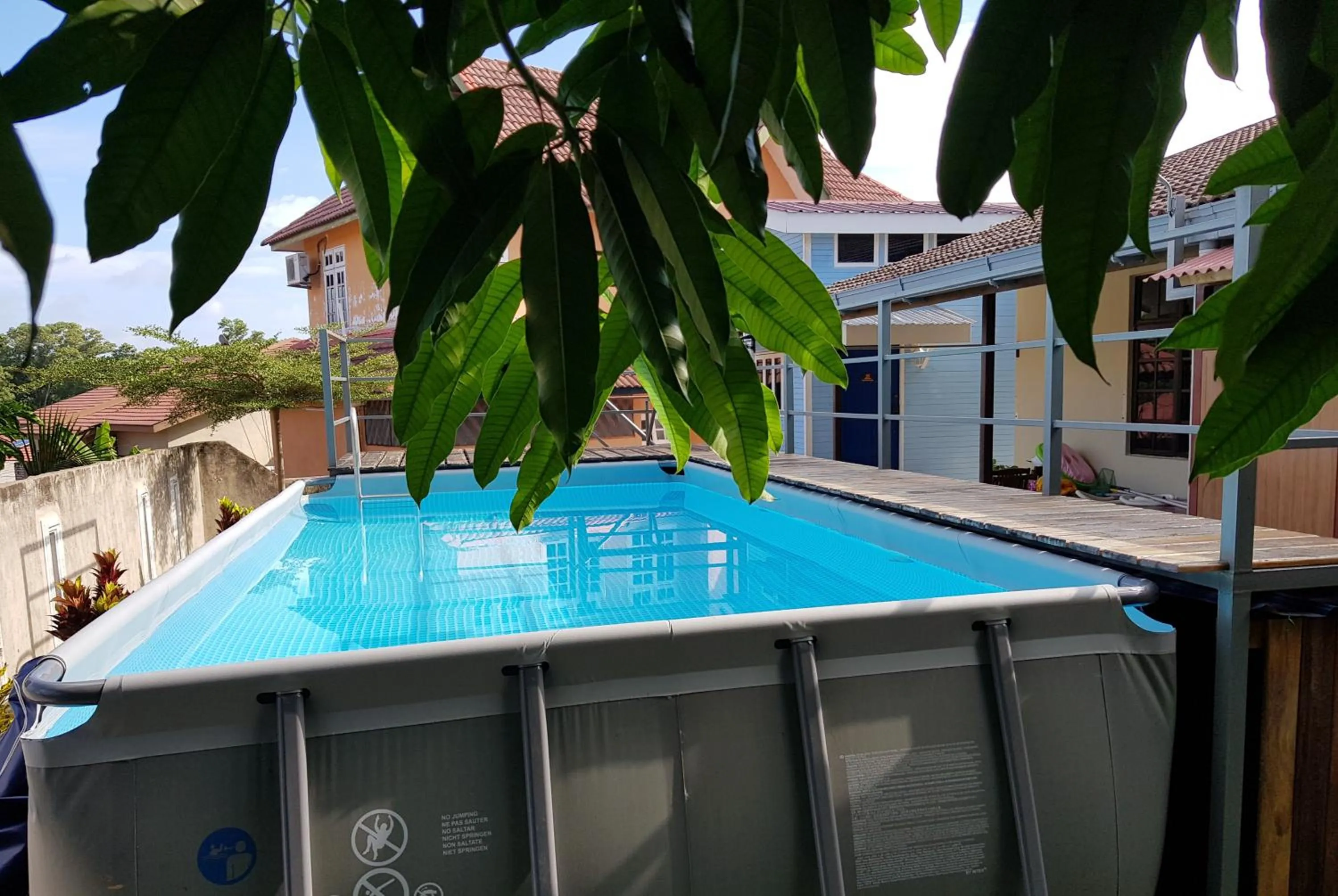 Swimming pool in Tiny House B&B